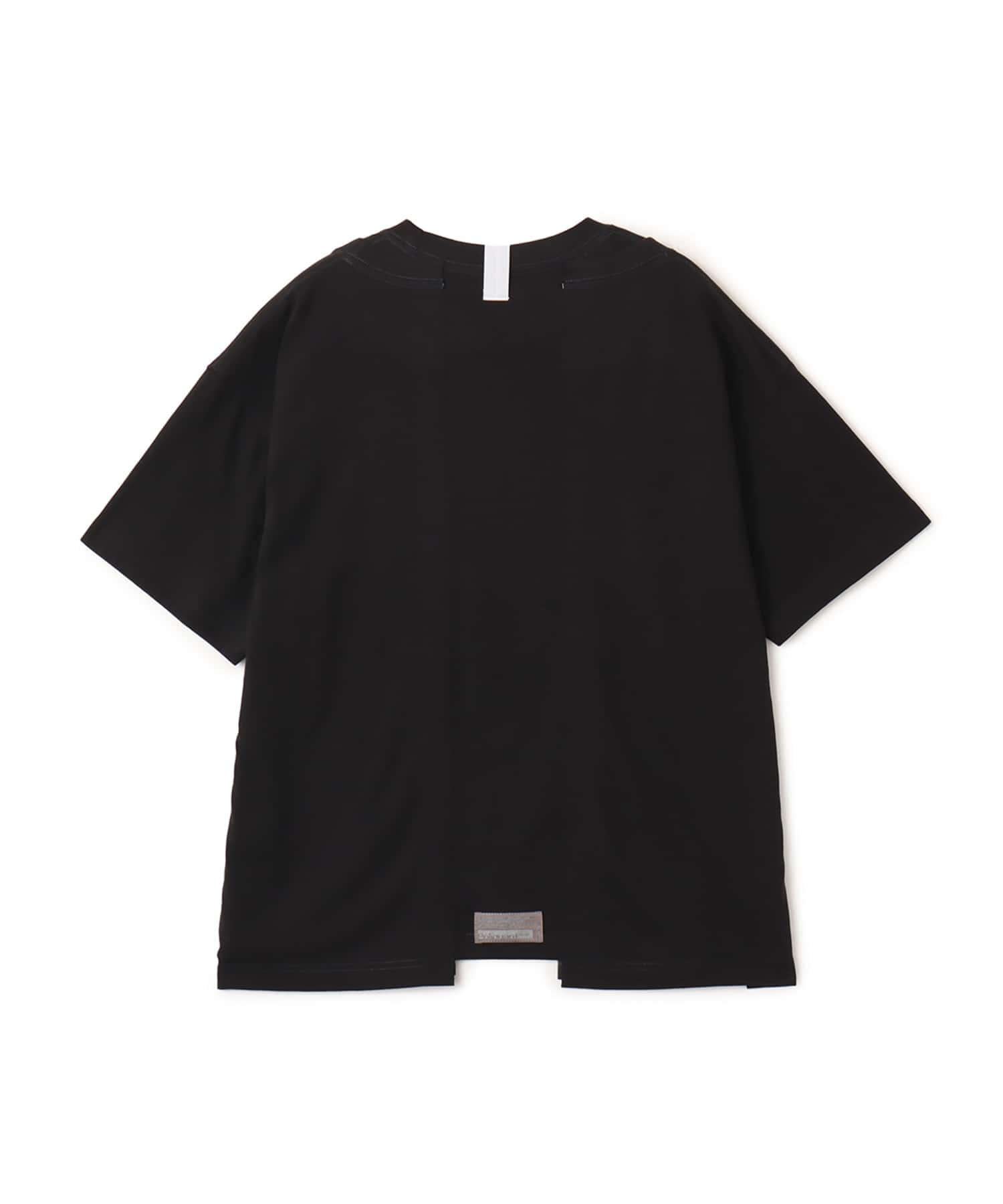Poliquant THE ASSEMBLE EDITING S/S TEE BLACKの画像
