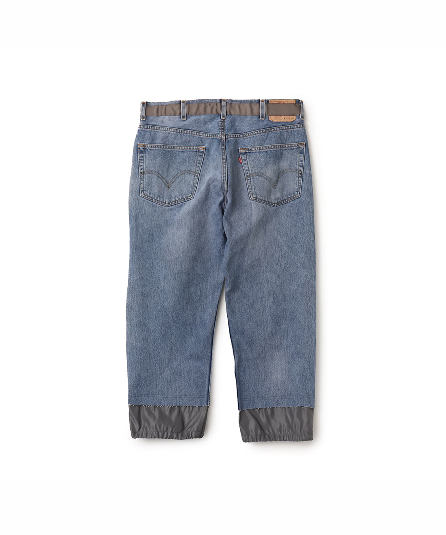 Poliquant THE DEFORMED ADJUSTABLE THRIFTING DENIM 550 [FIGURE ARCHIVES] LIGHT BLUEの画像