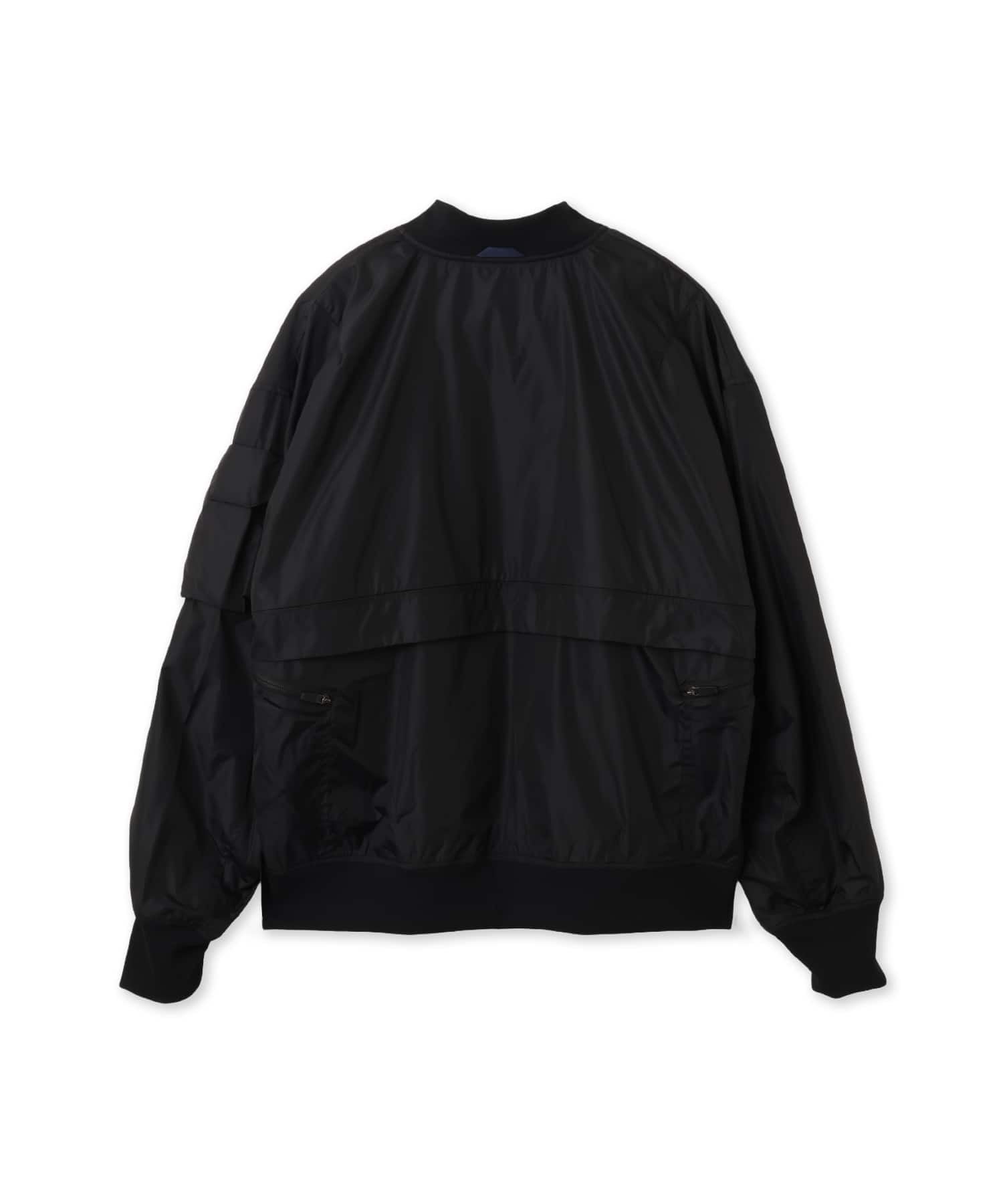 Poliquant THE BREATHABLE INSULATED BOMBER JACKET BLACKの画像