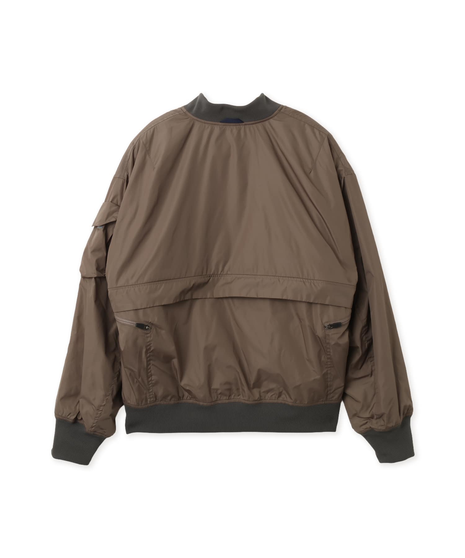 Poliquant THE BREATHABLE INSULATED BOMBER JACKET OLIVEの画像