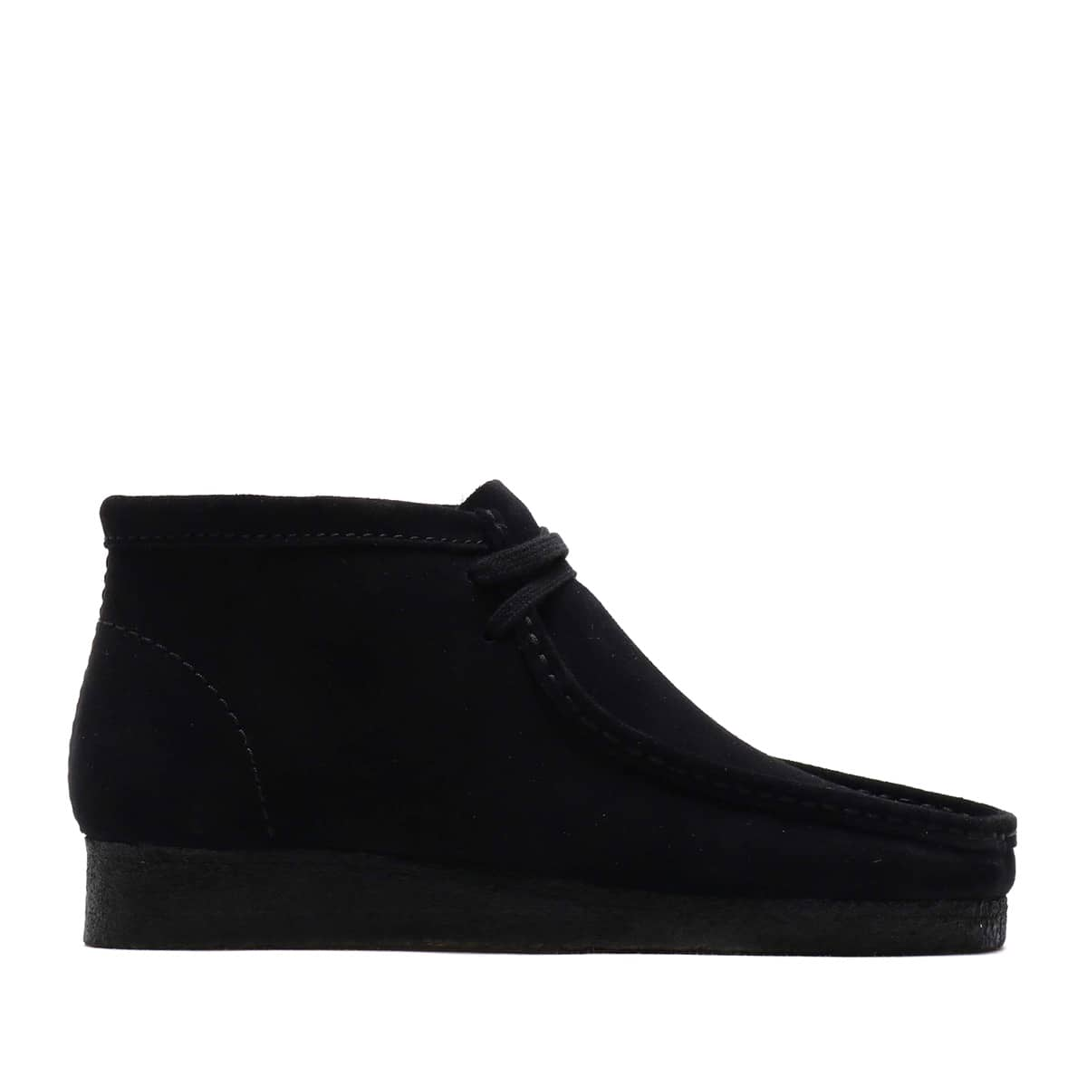 Clarks wallabee 2025 boot black suede