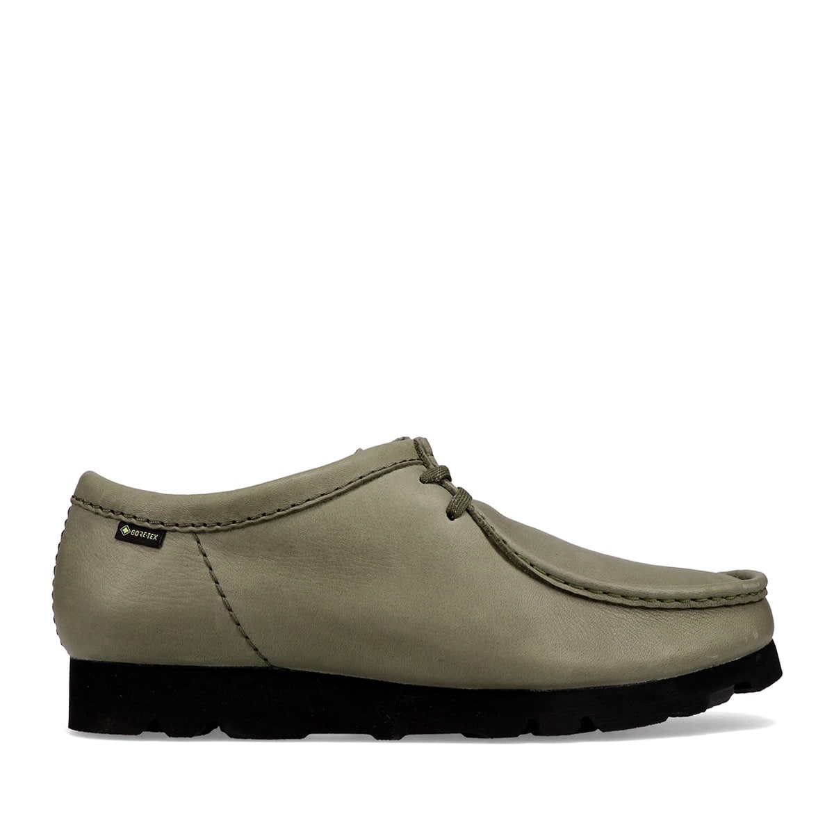 Clarks Wallabee GTX Olive Leather Olive Leather