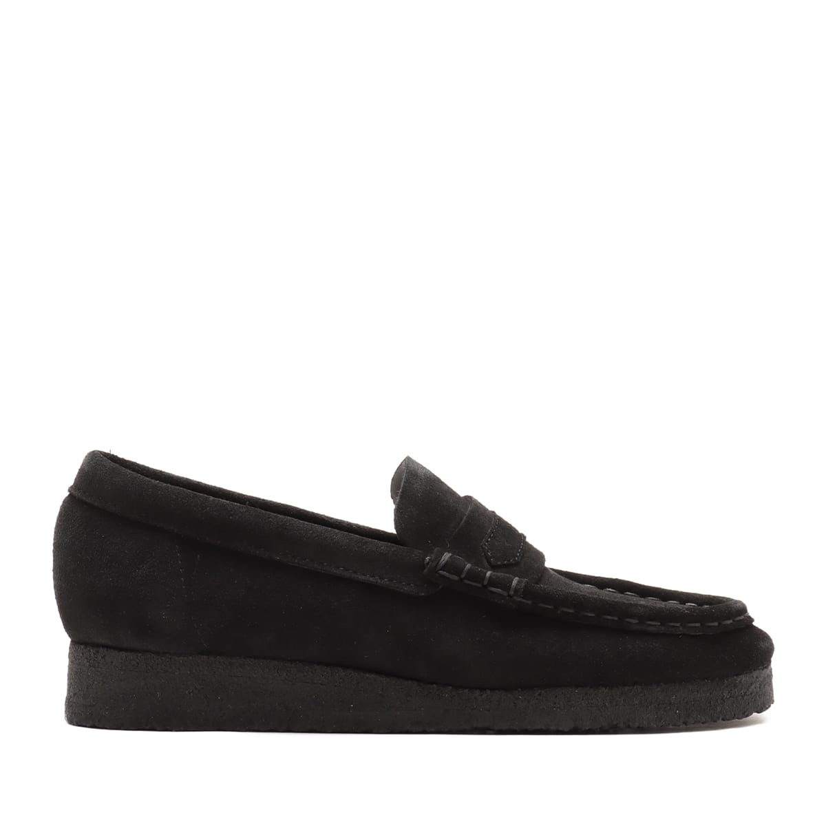 Clarks WallabeeLoafer Black Sde BLACK 24SP-Iの画像