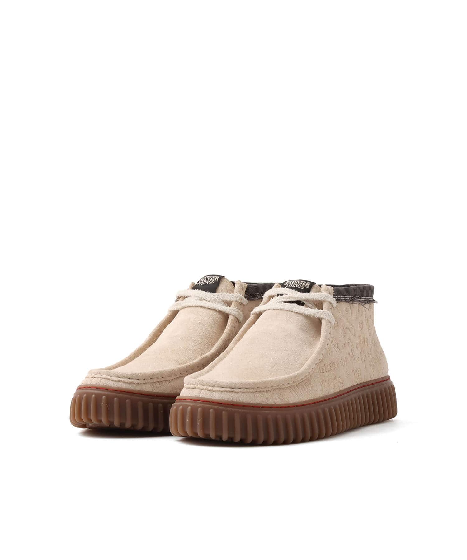 CLARKS Torhill Hi x Stranger Things Off Whiteの画像