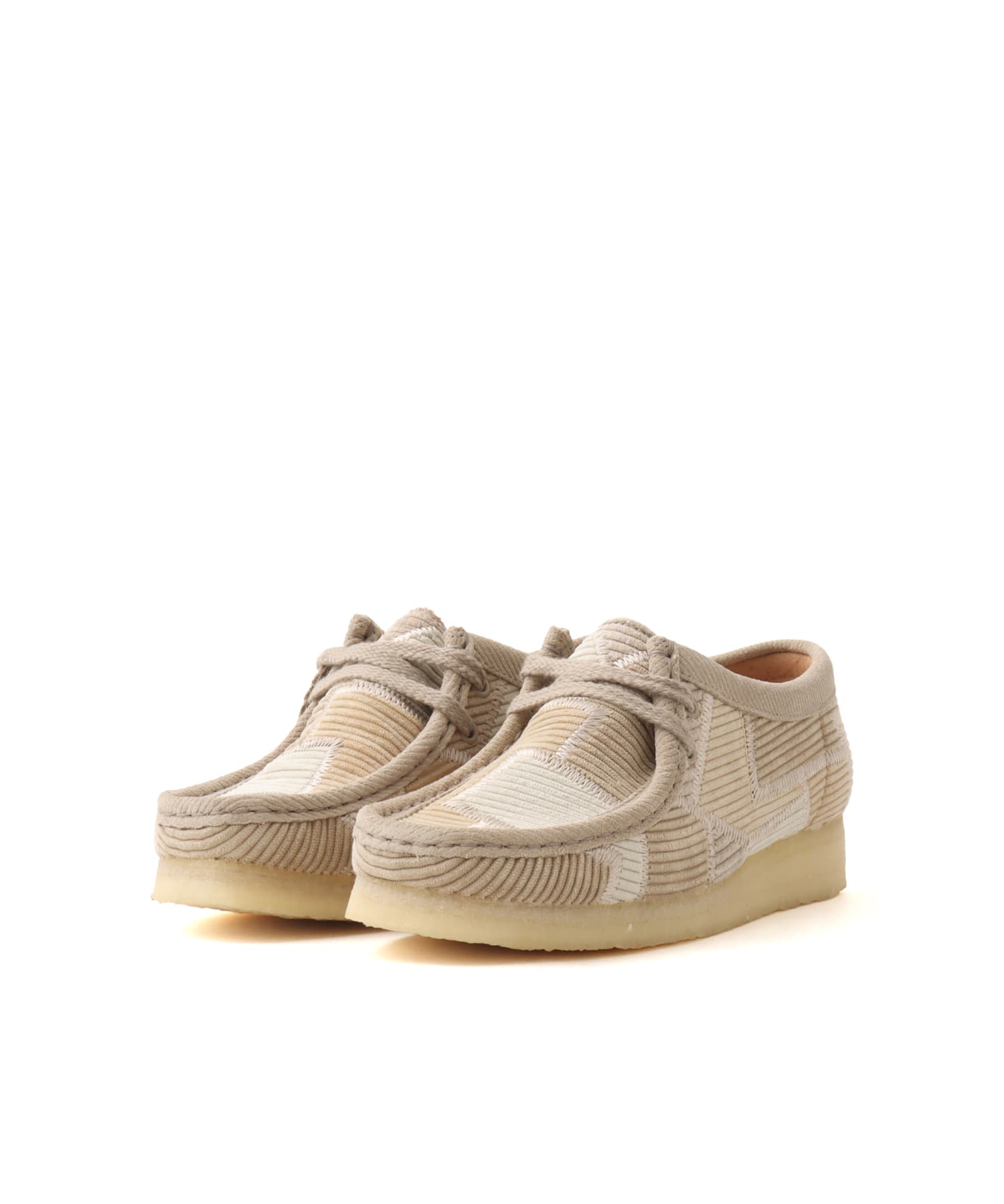 CLARKS Wallabee. Beige Combiの画像