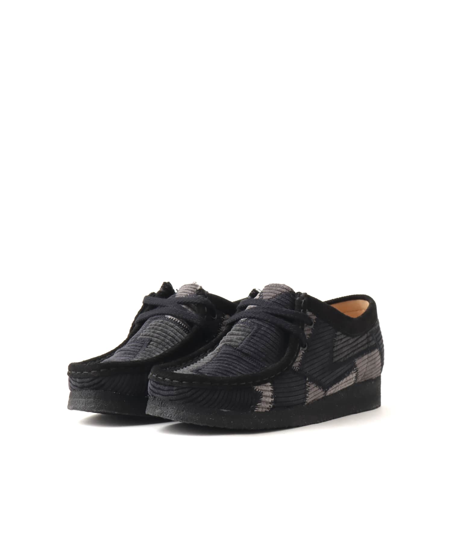 CLARKS Wallabee. Grey Combiの画像