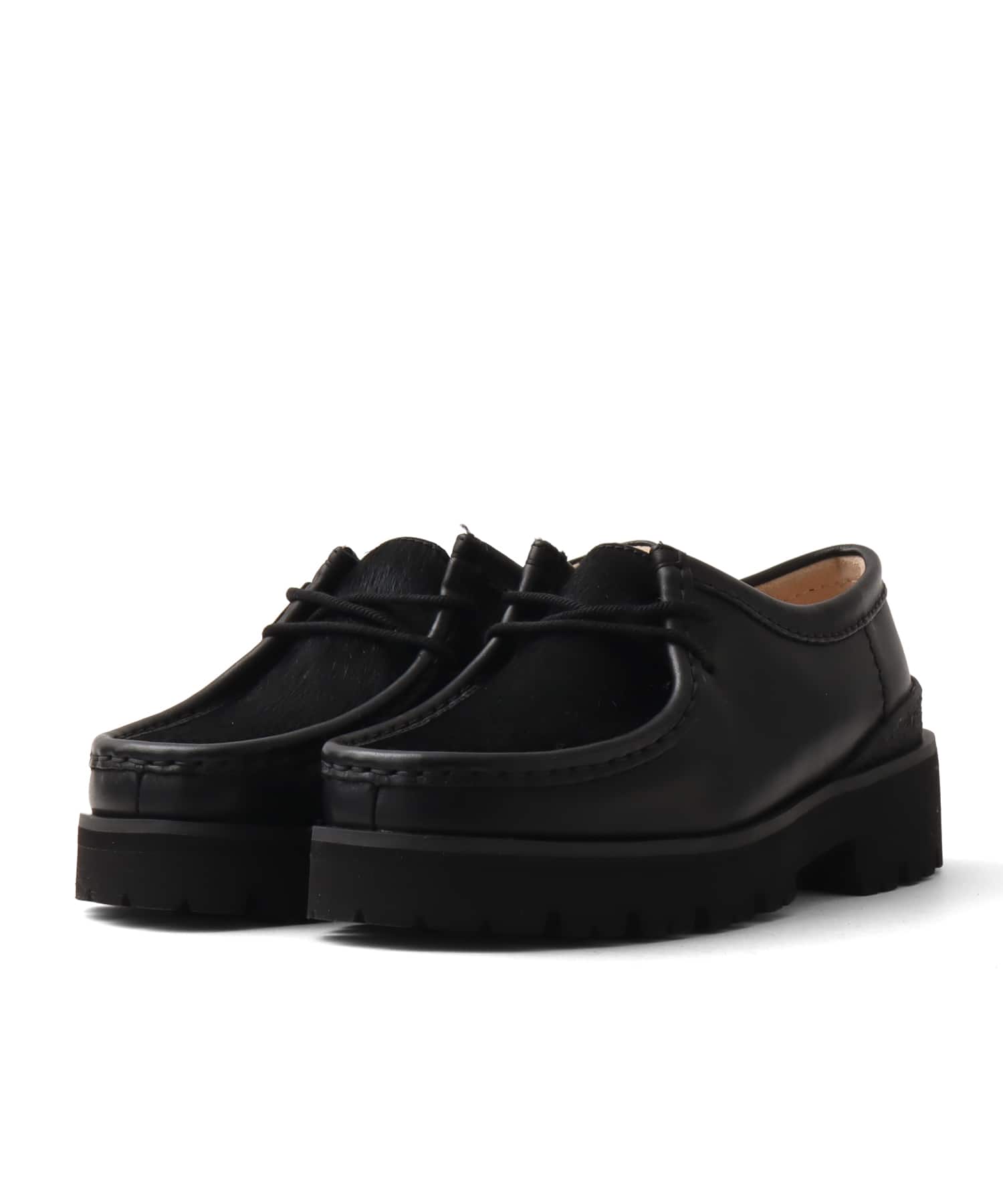 Clarks Walla Yukoner. Black Combiの画像