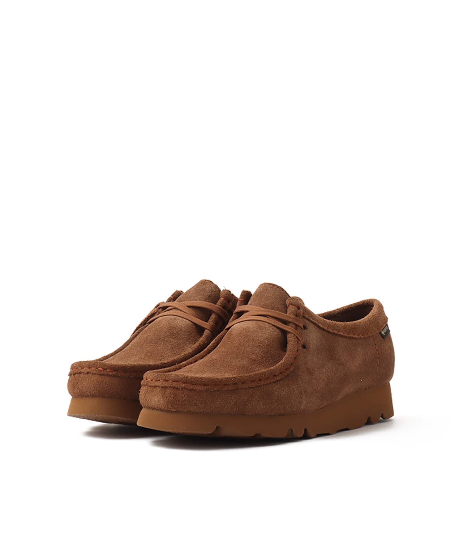 Clarks Wallabee.GTX Cola Suedeの画像