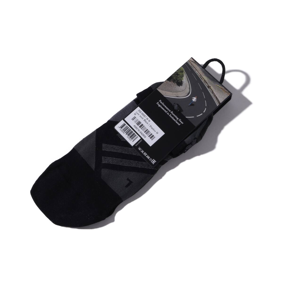 On Low Sock Black/Shadowの画像