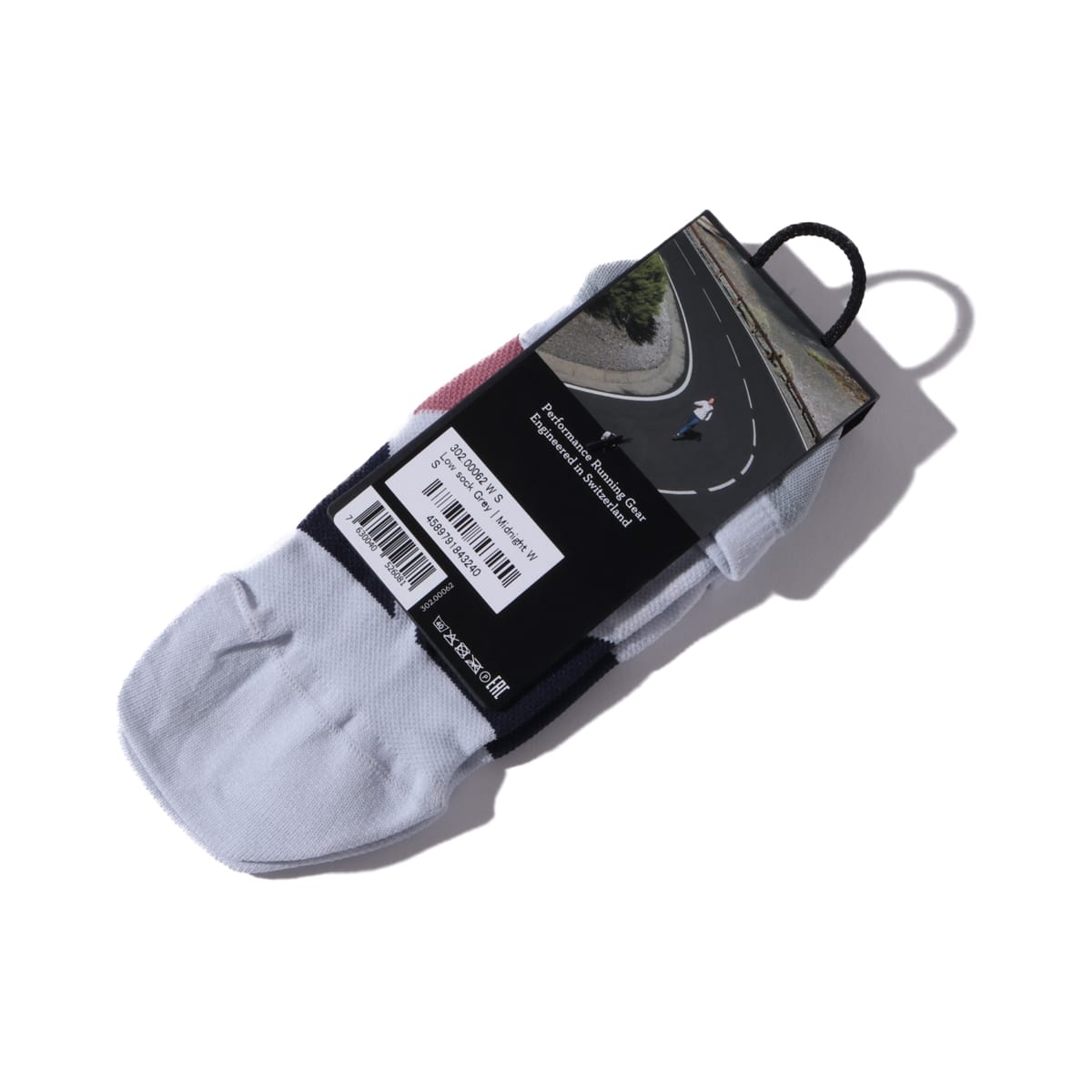 On Low Sock Grey /Midnightの画像
