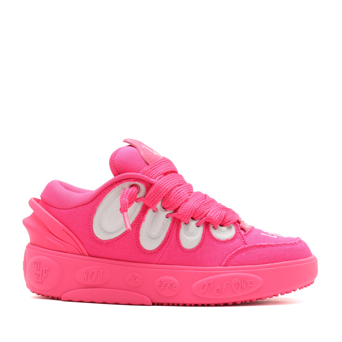 PUMA LA FRANCE PINK CARPET GLOWING PINK-GLACIAL GRAYの画像