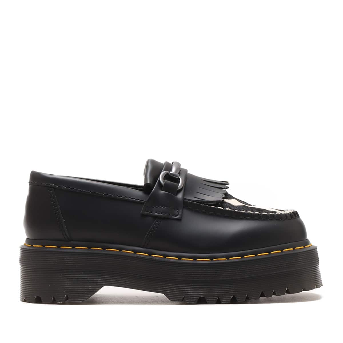 Dr.Martens Adrian Snaffle Loffer BLACK+COW 23FW-I