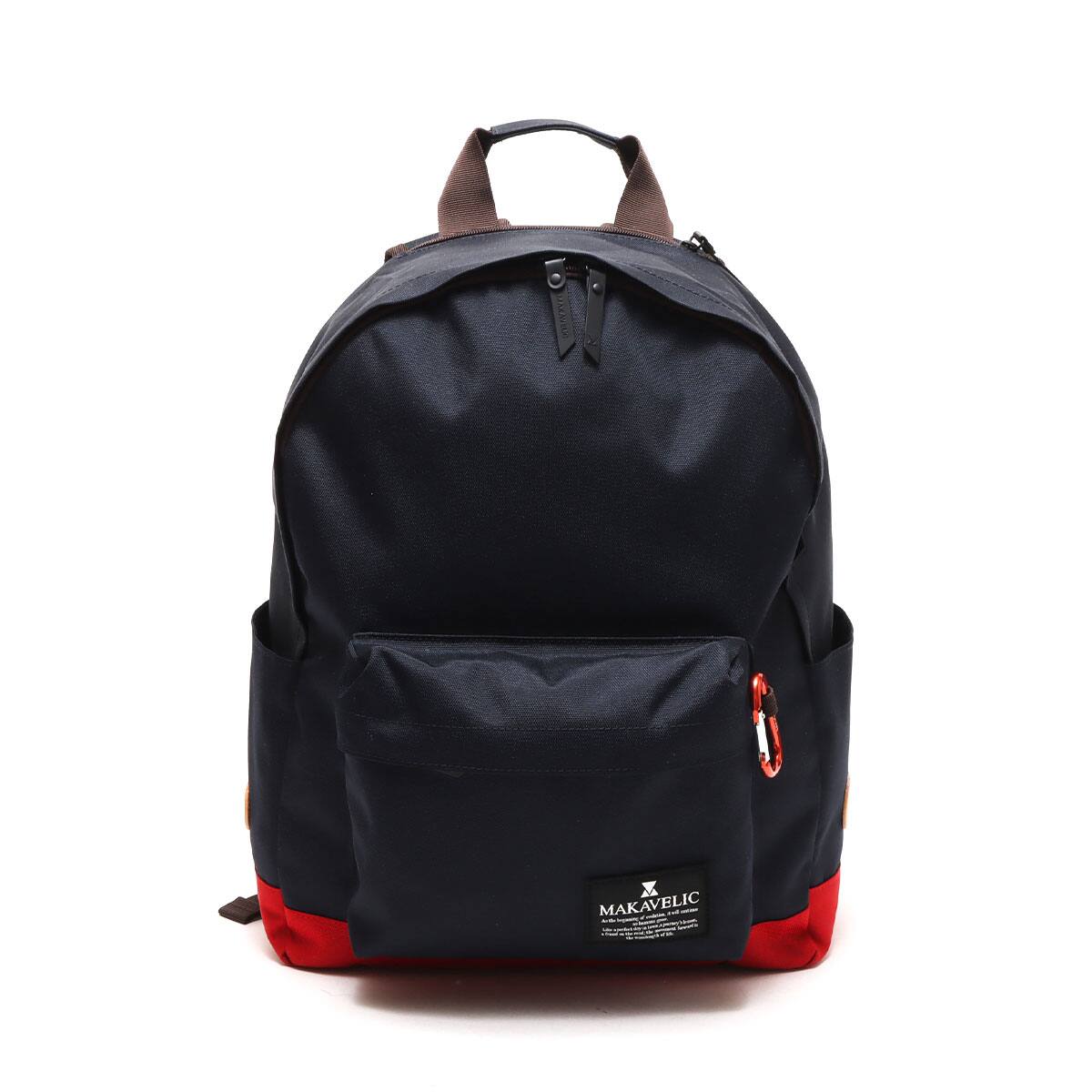 MAKAVELIC BORDING DAYPACK DARK.NAVY/RED 22SP-I