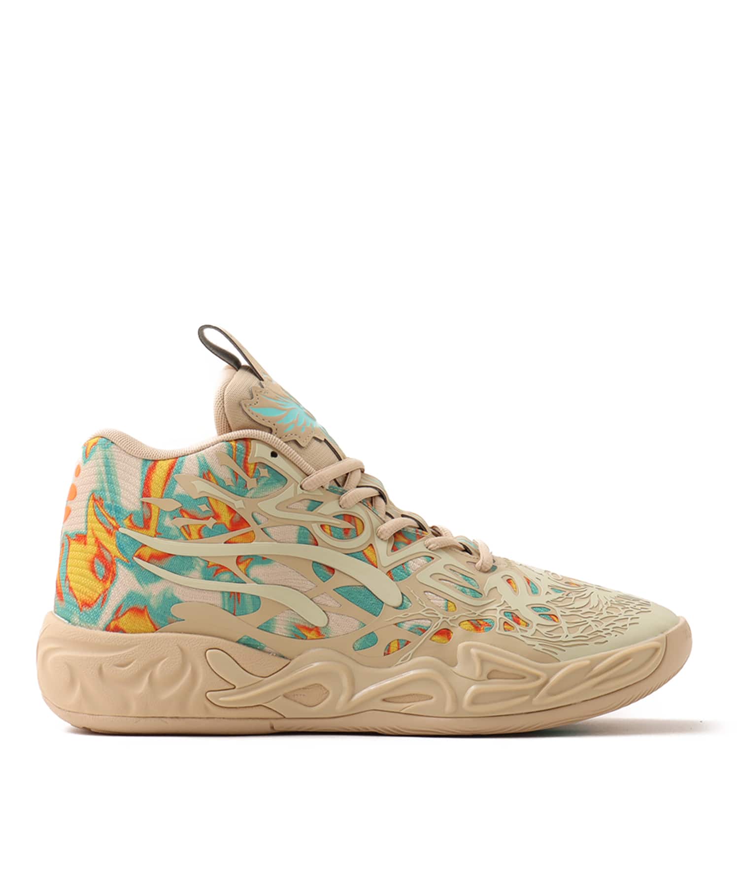 PUMA MB.04 FLARE LIGHT SAND-AQUATIC-ORANGE GLの画像