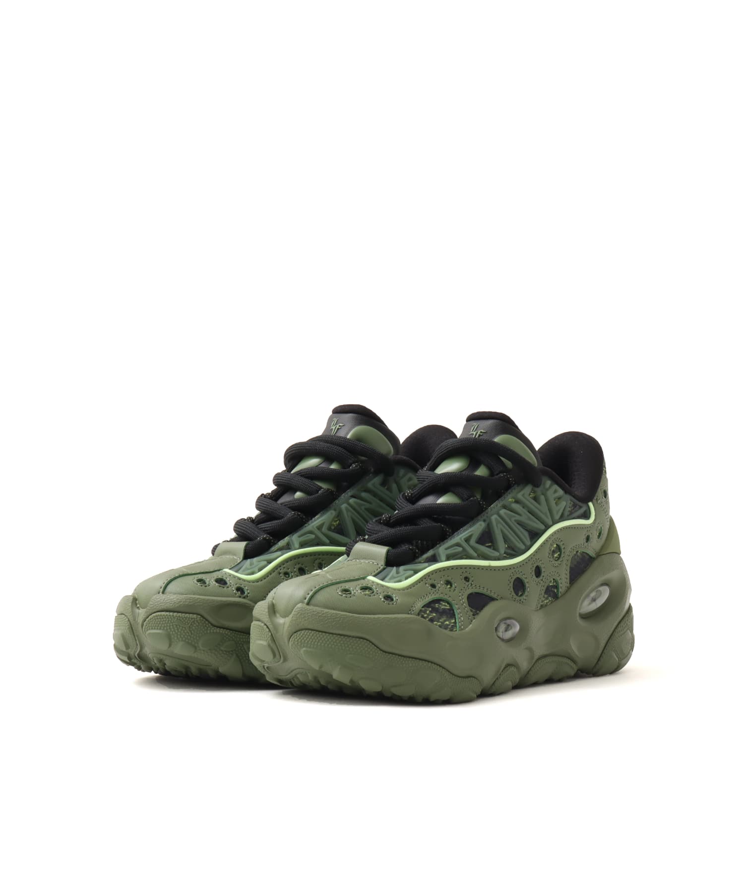 PUMA LA FRANCE RNR CAMO AVOCADO GREEN-FIZZY LIGHTの画像