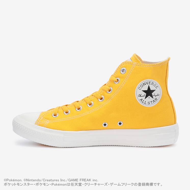 CONVERSE ALL STAR LIGHT POKEMON HI YELLOW 22SS-I