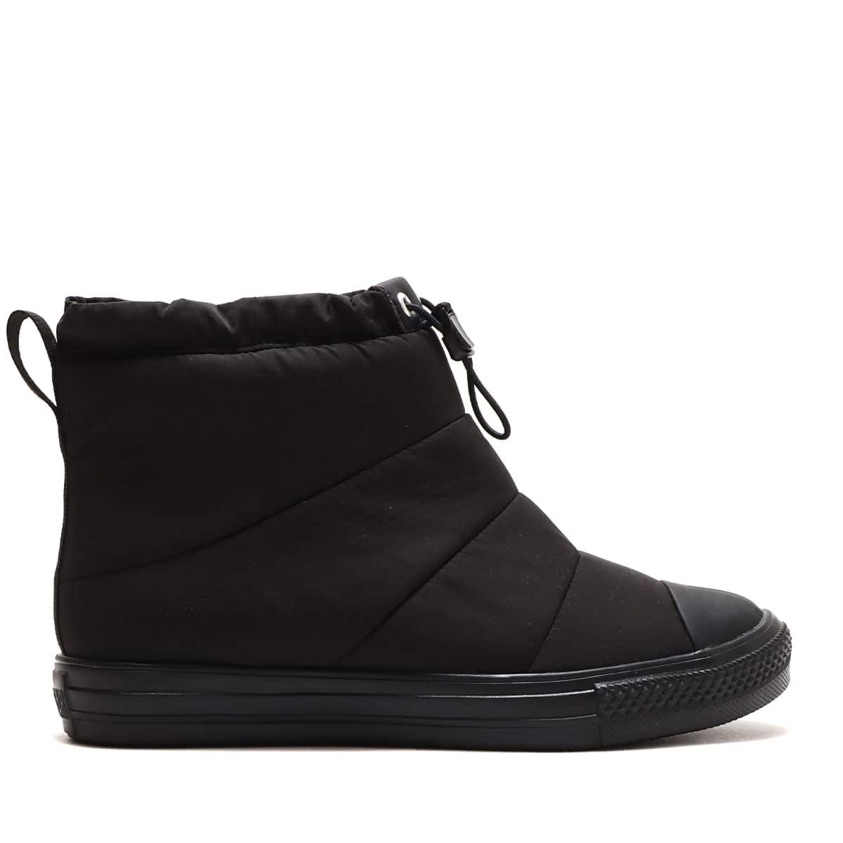 CONVERSE ALL STAR LIGHT PADDEDBOOTS HI BLACK 22FW-Iの画像