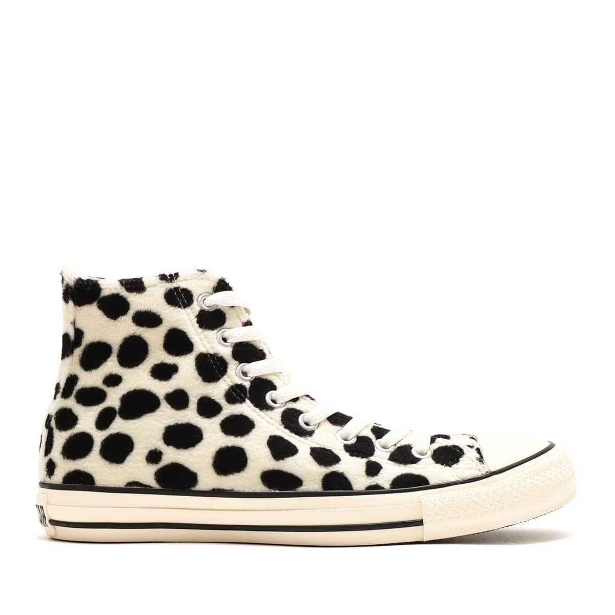 CONVERSE ALL STAR DALMATIANFUR HI WHITE 22FW-Iの画像