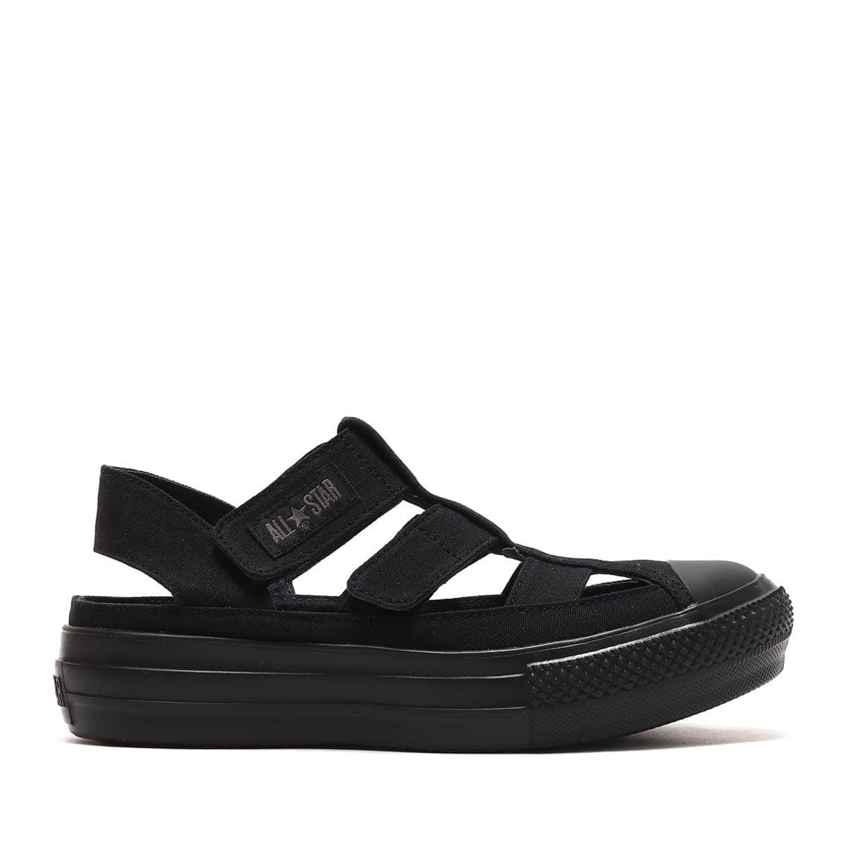 CONVERSE AS LIGHT PLTS GLADIATOR MN OX BLACK MONOCHROME 23SS-Iの画像
