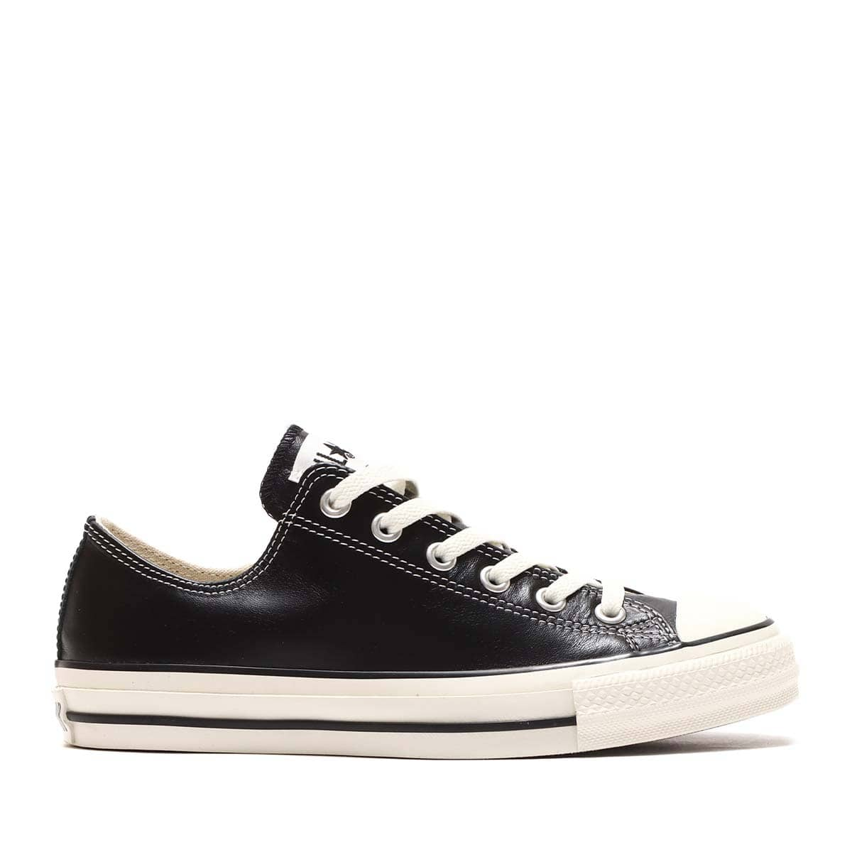 CONVERSE AS (R) OLIVE GREEN LEATHER OX BLACK