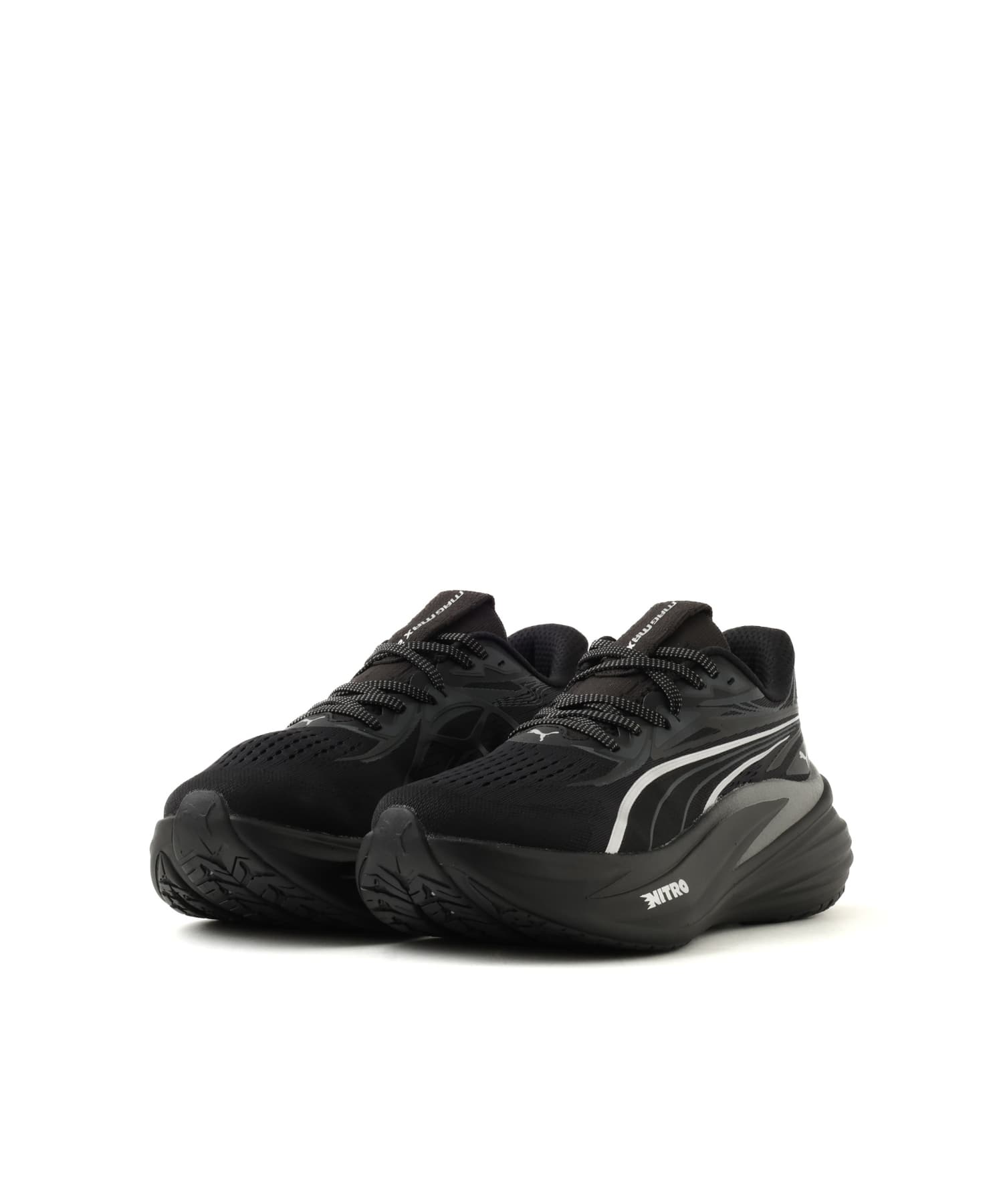 PUMA MAGMAX NITRO 2 BRIGHTSTRIDE PUMA BLACK-PUMA SILVERの画像