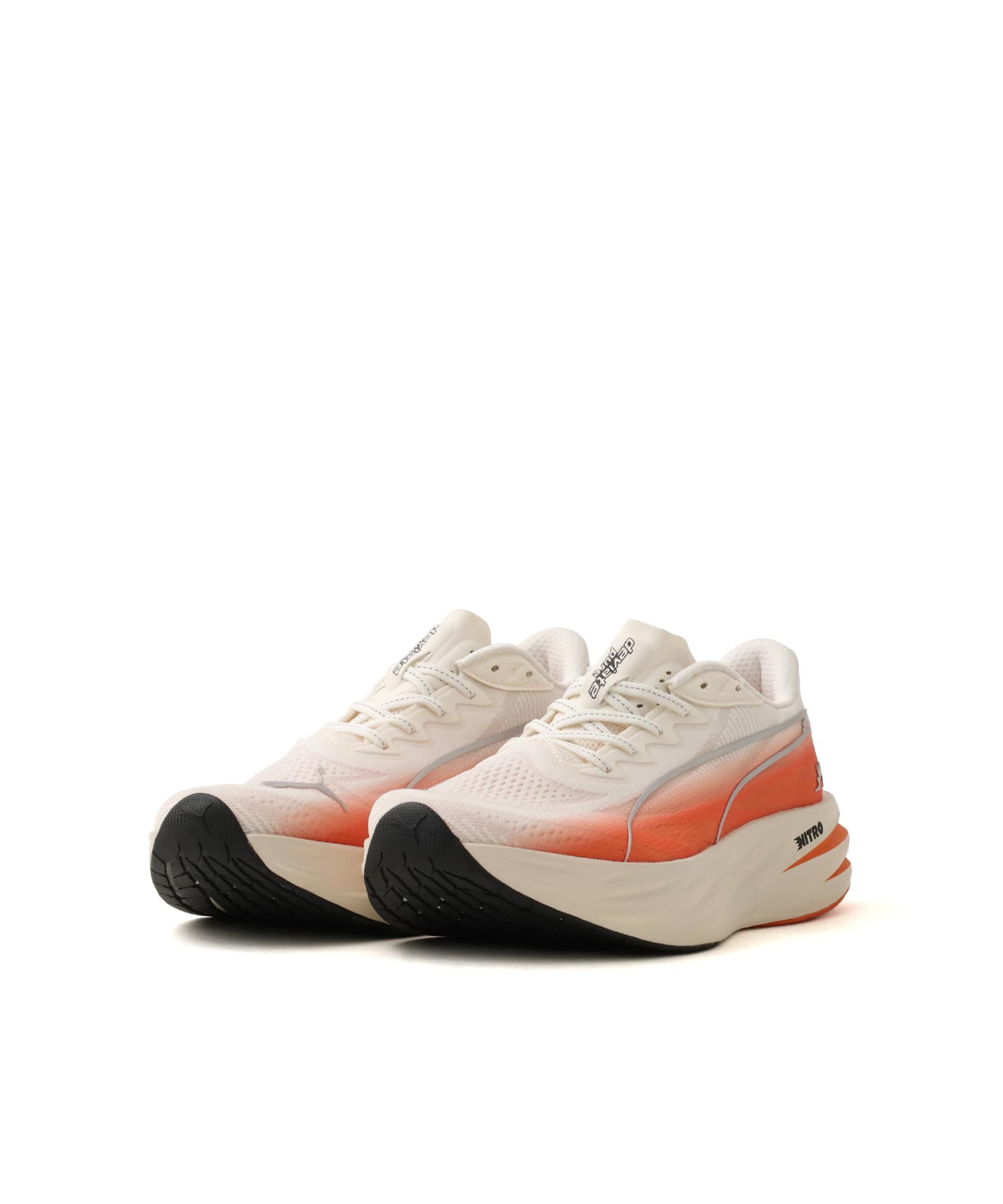 PUMA X HELLO SUNRISE DEVIATE NITRO PURE WARM WHITE-MAPLE SYRUP-PUMAの画像