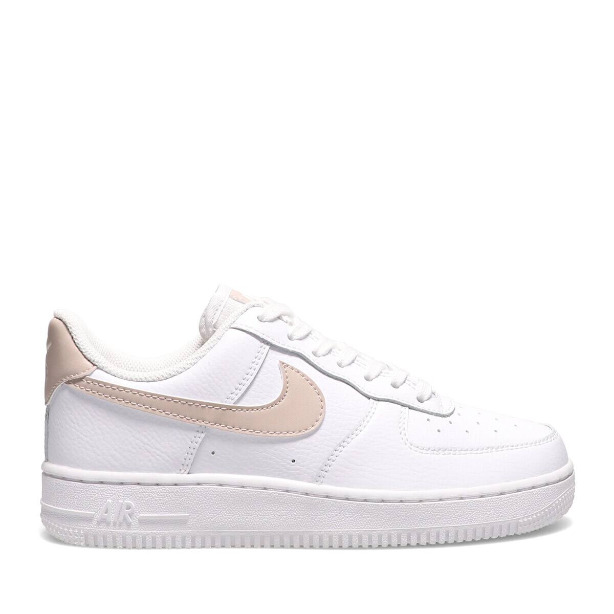 NIKE WMNS AIR FORCE 1 '07 WHITE/FOSSIL STONE-WHITE-WHITE 21HO-I