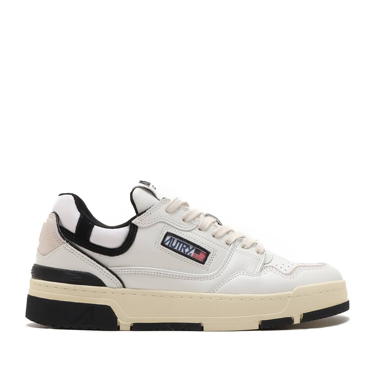 AUTRY CLC LOW MAN MULT/MAT WHT/BLK 23FA-I