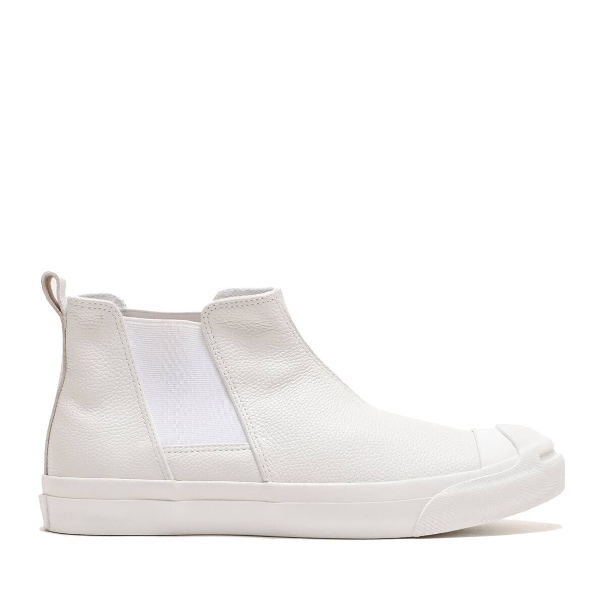 CONVERSE JACK PURCELL LEATHER SIDEGORE RH WHITE 22FW-I