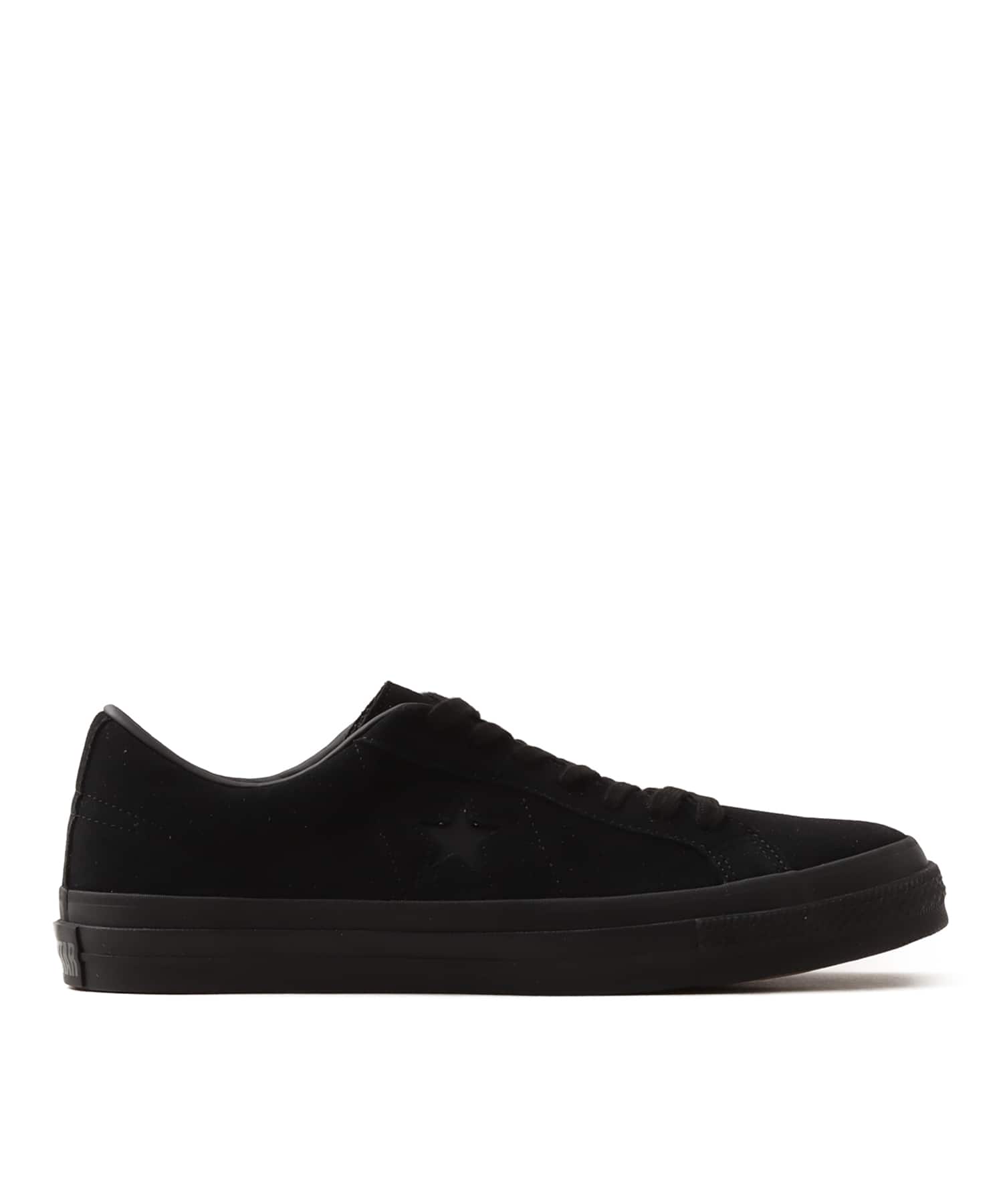 CONVERSE ONE STAR SUEDE  BLACKMONOCHROMEの画像