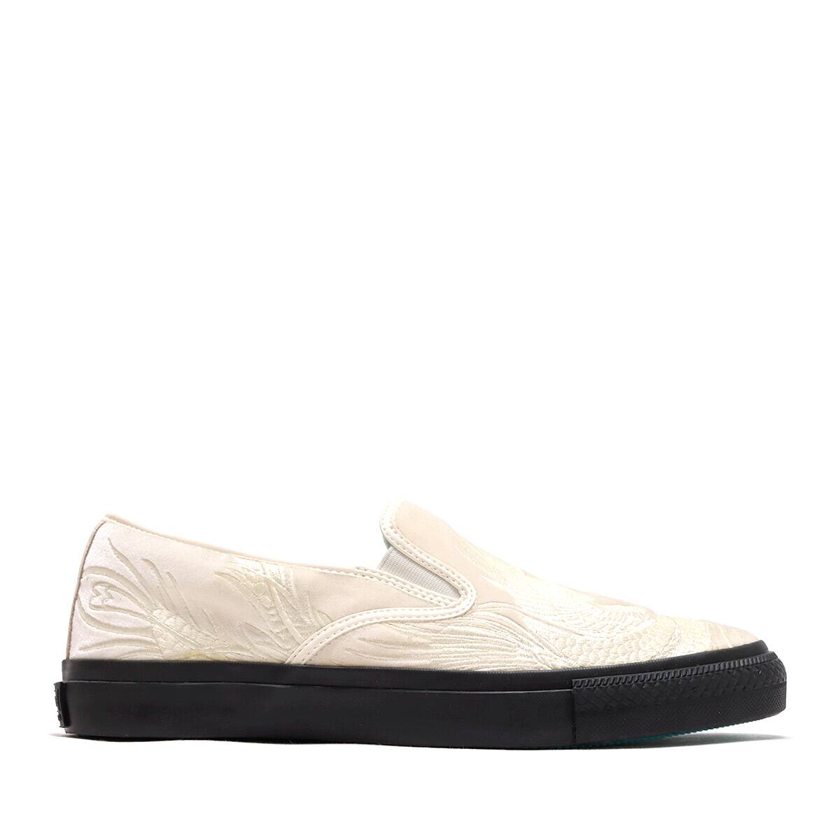 CONVERSE CS SLIP-ON SK SHINPEI UENO + WHITE 22SS-Iの画像