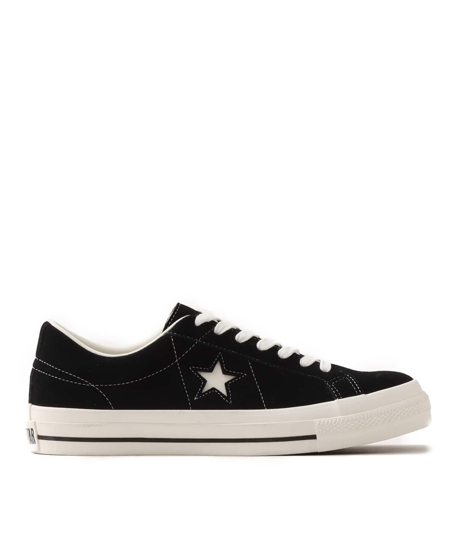 CONVERSE ONE STAR SUEDE  BLACKの画像