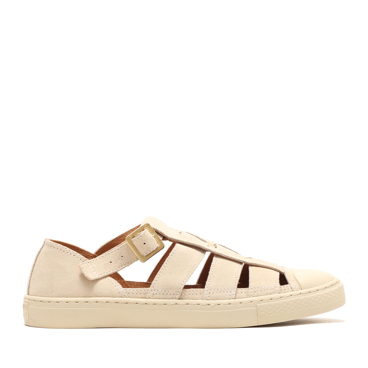 CONVERSE ALL STAR COUPE GURKHA-SANDAL SUEDE OX IVORY 22SS-Iの画像