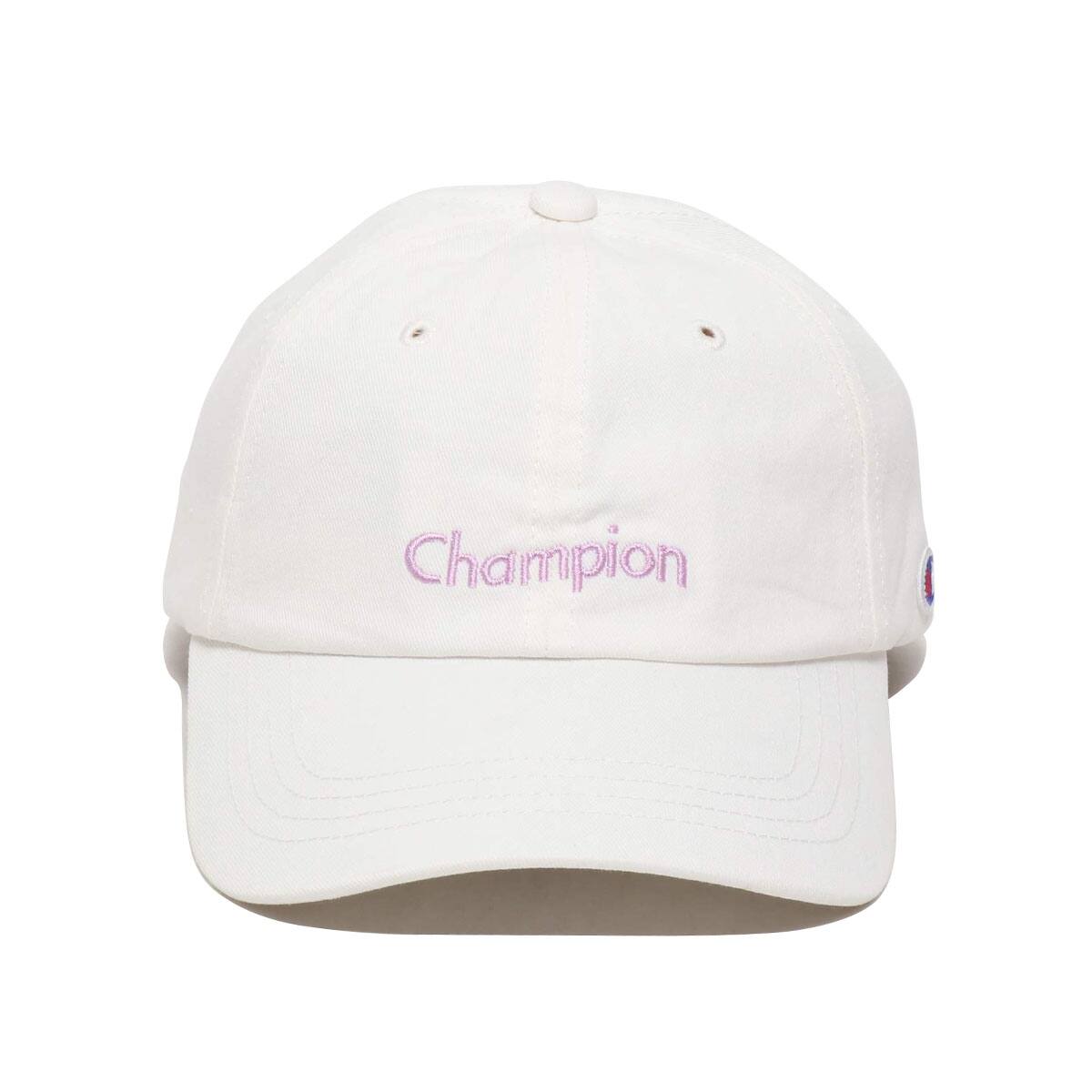 CHAMPION ウェーブ ロゴ ツイル ロー キャップ オフ 18FA-Iの画像