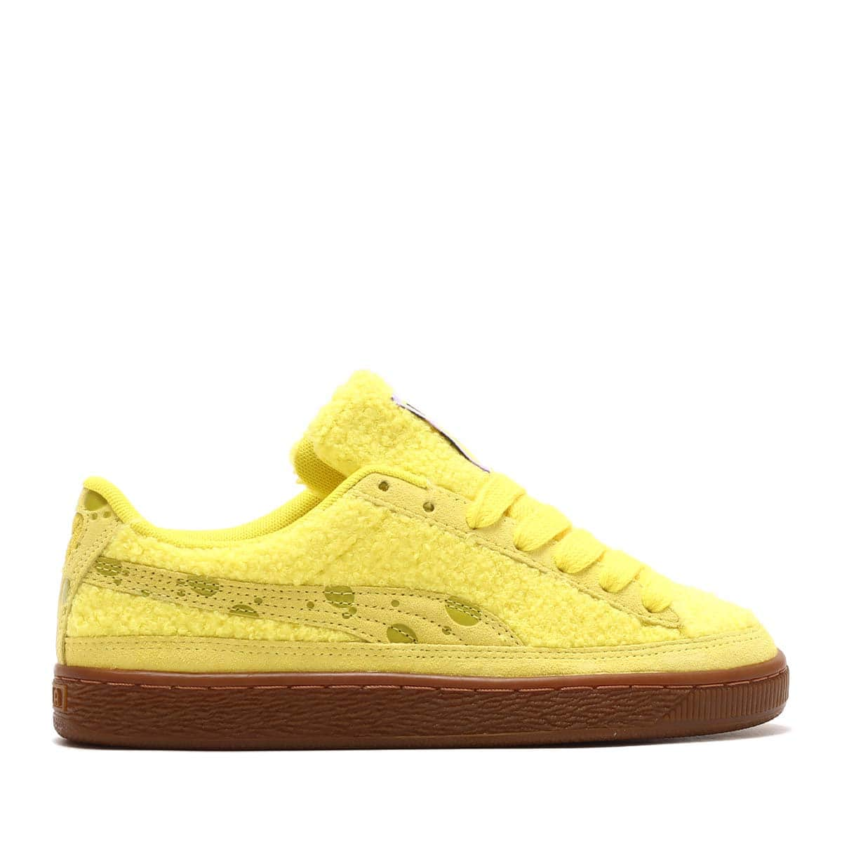 PUMA SUEDE SPONGEBOB JR LUSENT YELLOW/CITRONEL 23SP-S