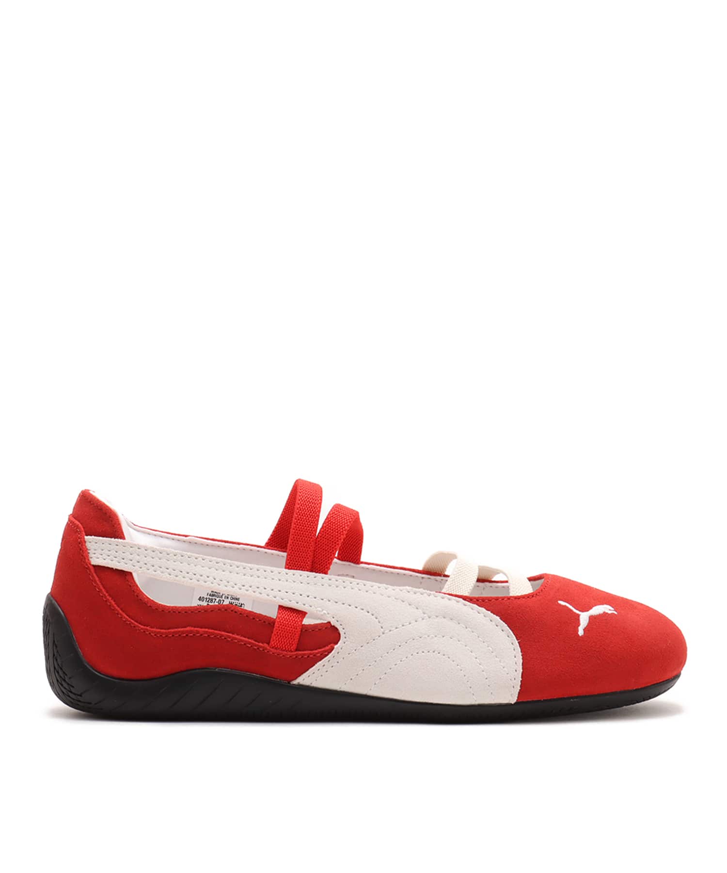 PUMA SPEEDCAT BALLET SD WNS FOR ALL TIME RED-PUMA WHITE-の画像