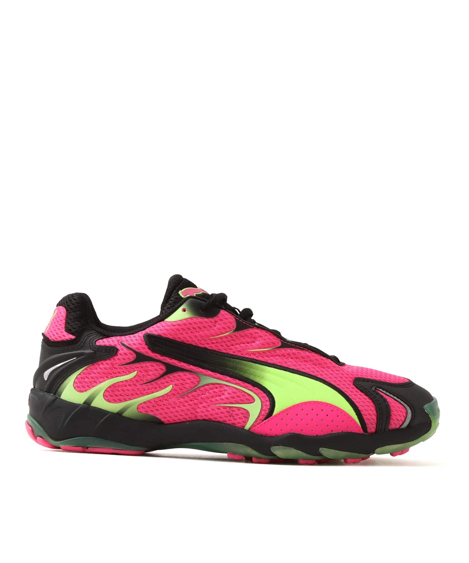 PUMA INHALE FLURO PINK PES-GREEN GLAREの画像