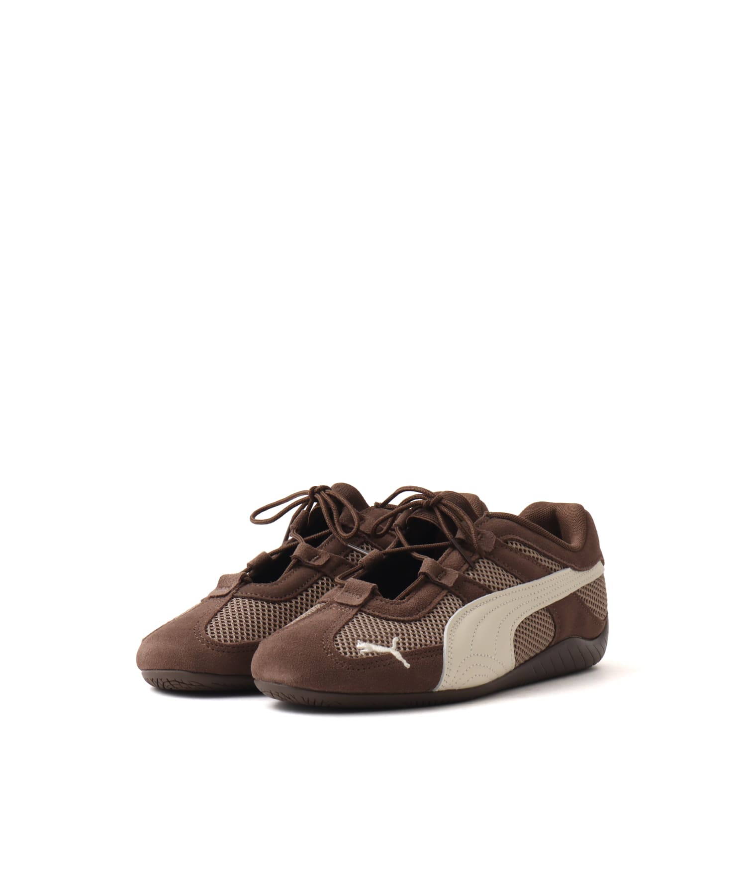 PUMA SPEEDCAT GO WNS CHOCOLATE-ALPINE SNOWの画像