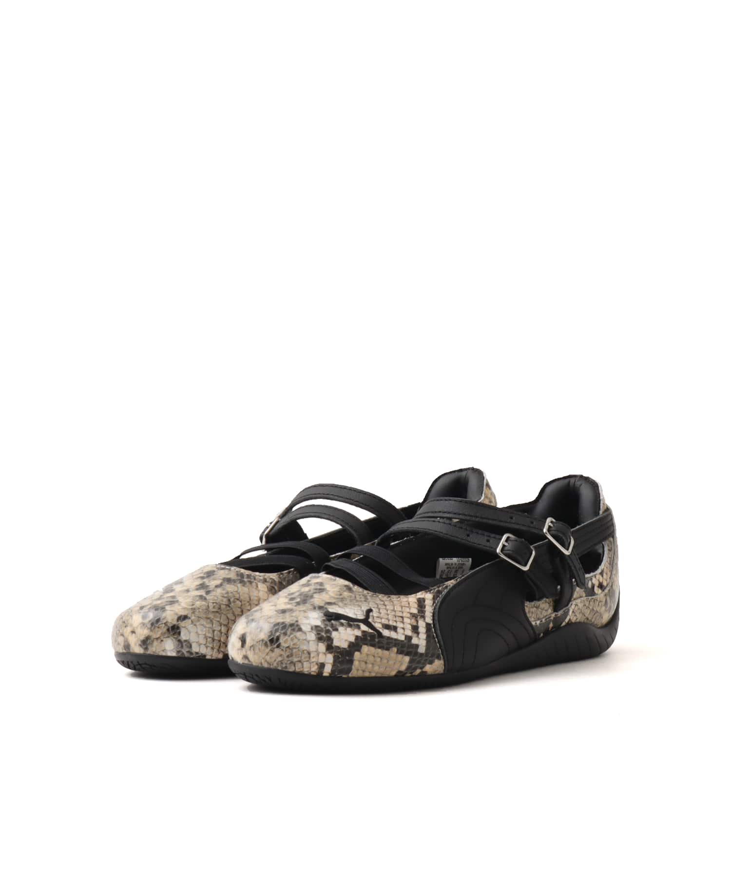 PUMA SPEEDCAT BALLET SNAKE WNS PUMA BLACK-VAPOR GRAYの画像