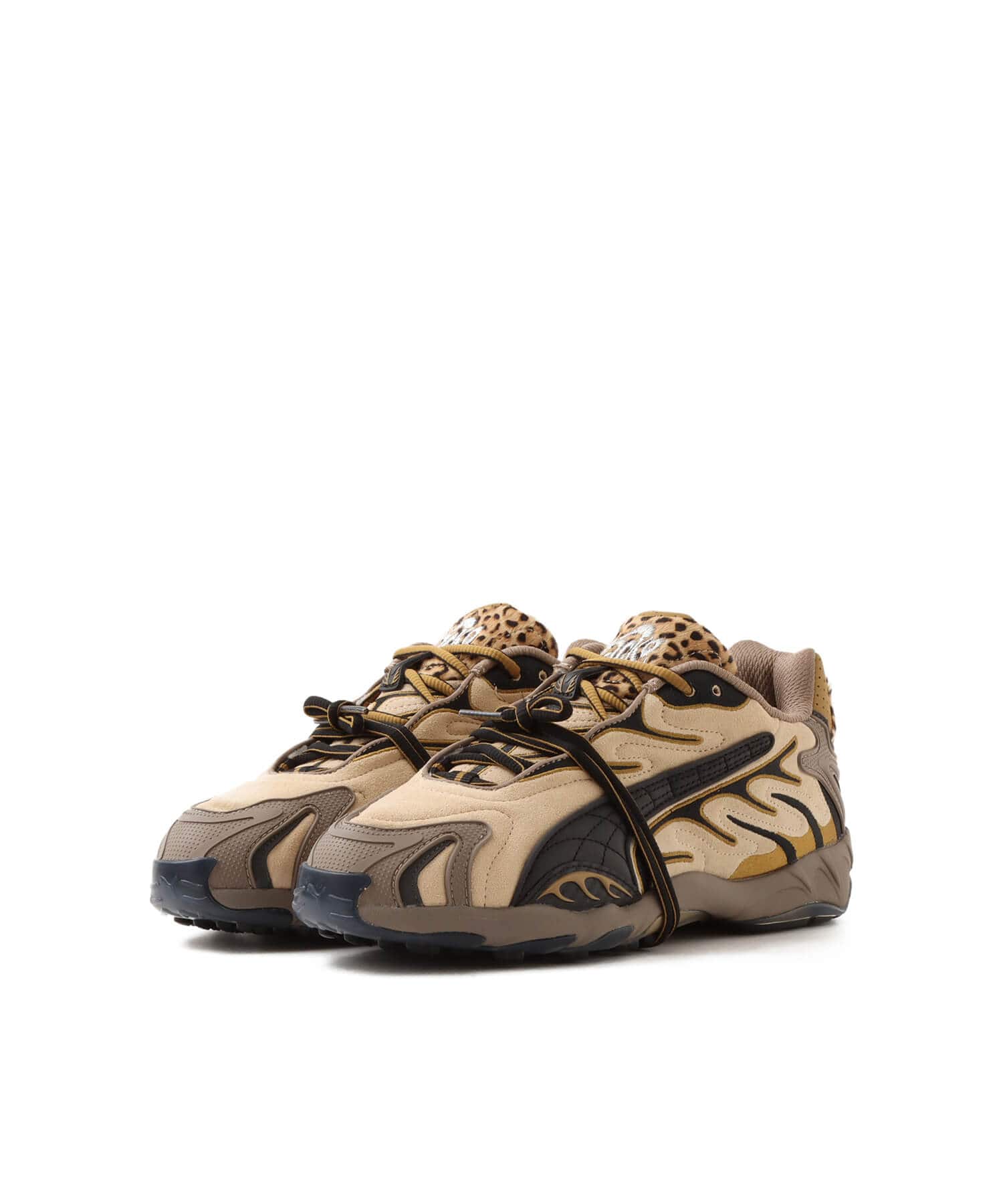 PUMA PUMA x A$AP ROCKY INHALE LEOPARD TOASTED ALMOND-PUMA BLACKの画像
