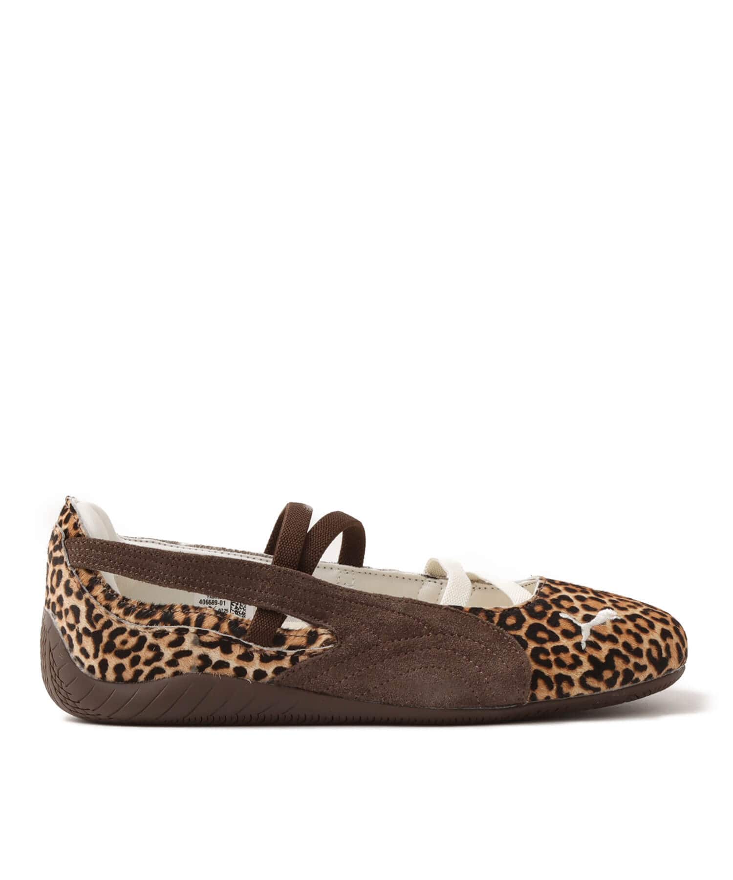 PUMA SPEEDCAT BALLET WILD WNS CHOCOLATE-WARM WHITEの画像