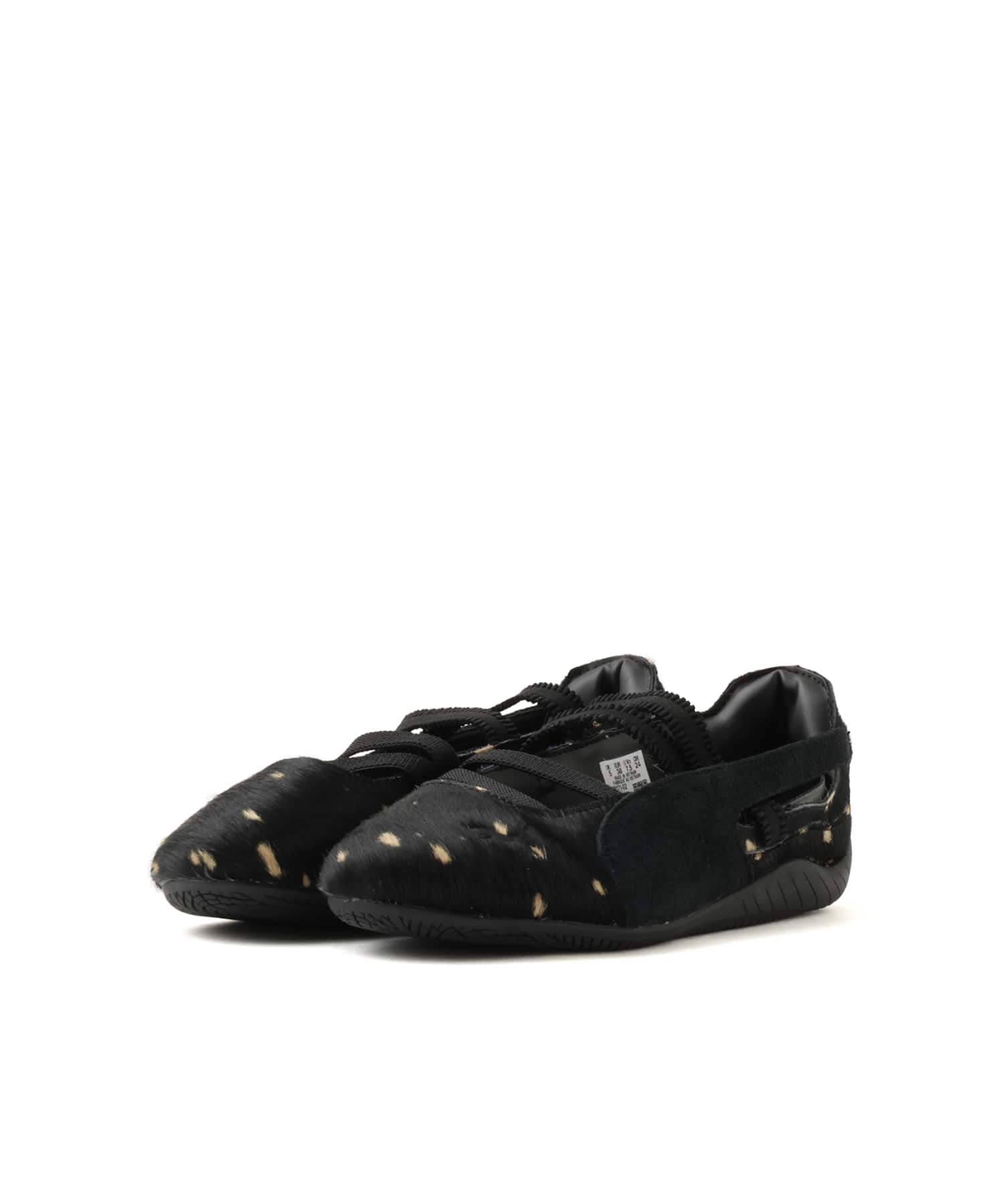 PUMA SPEEDCAT BALLET DOELETTE WNS PUMA BLACK-PUMA GOLDの画像