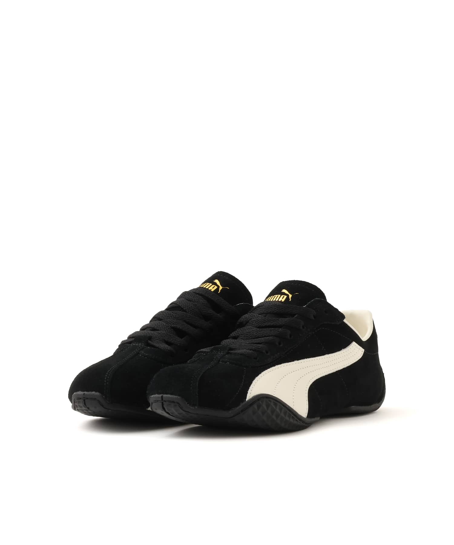 PUMA K-STREET MA SUEDE PUMA BLACK-WARM WHITEの画像