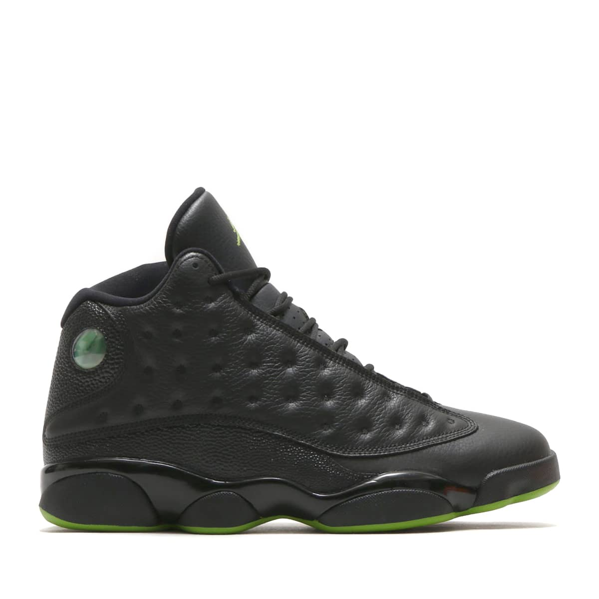 JORDAN BRAND AIR JORDAN 13 RETRO BLACK/ALTITUDE GREEN