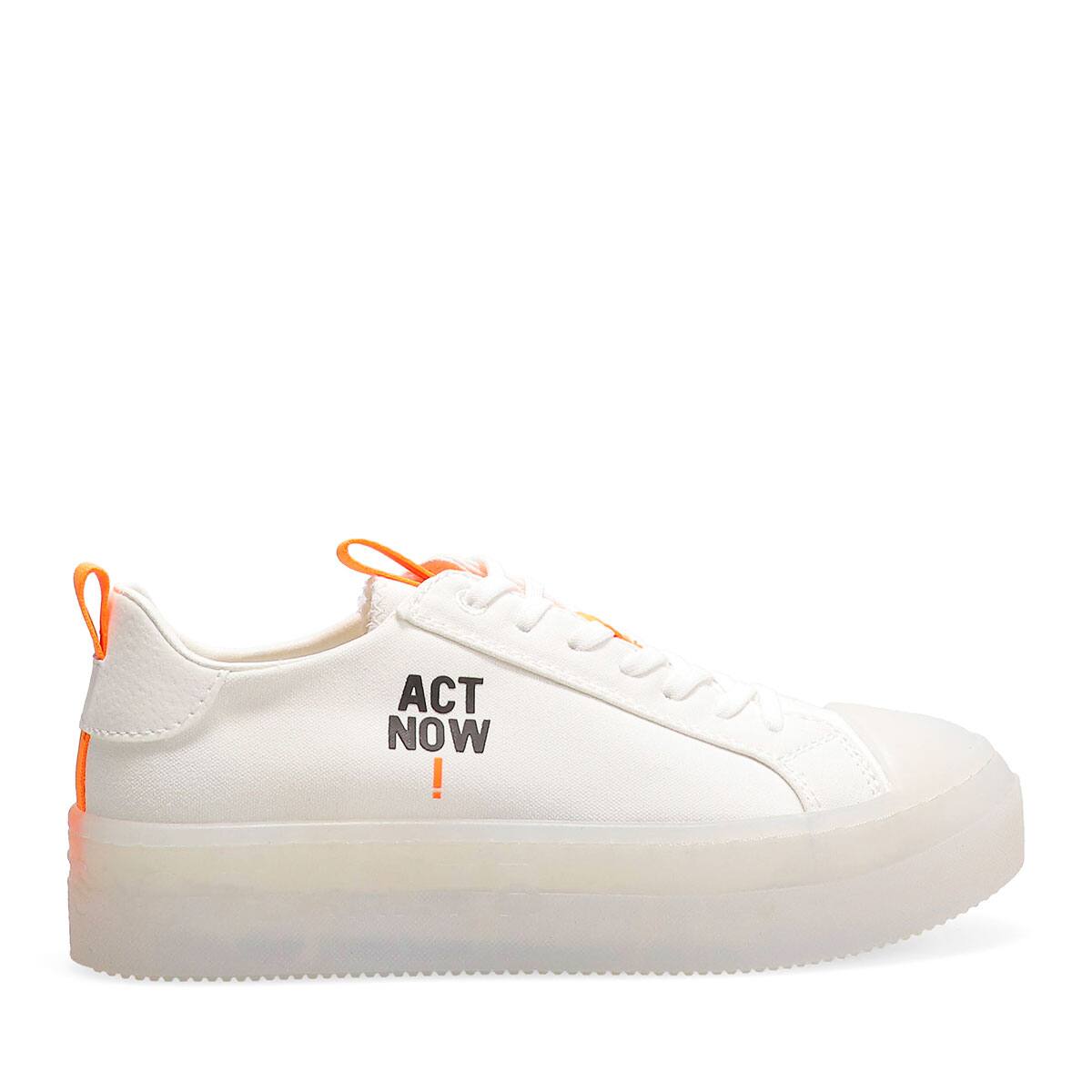 ECOALF ACT NOW! SNEAKER OFF WHITE 22SU-I