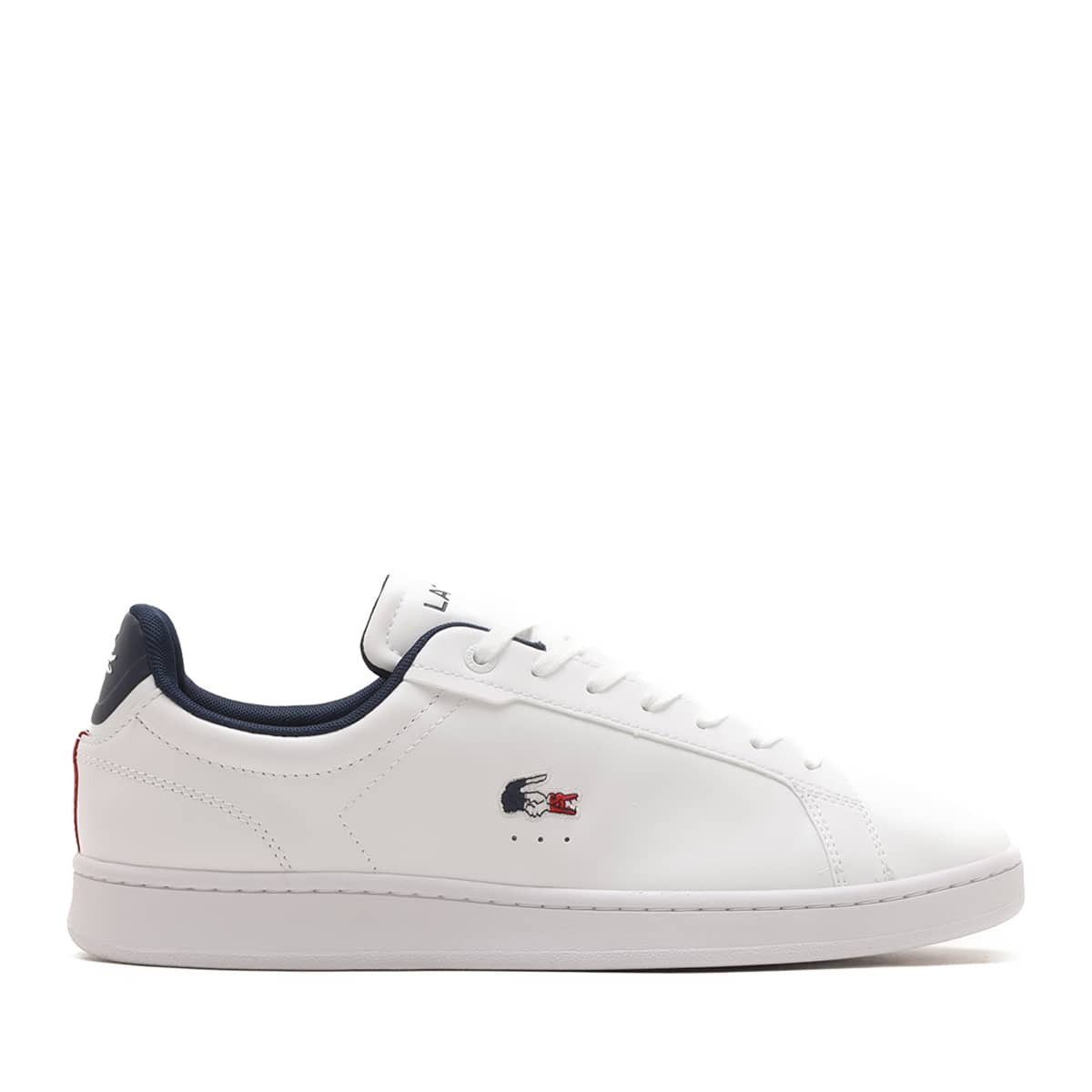LACOSTE CARNABY PRO TRI 123 1 SMA WHT/NVY/RED 24SP-Iの画像