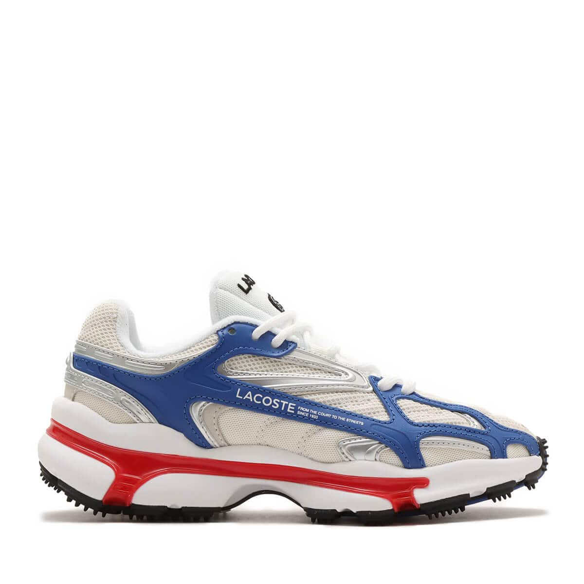 LACOSTE L003 2K24 124 1 SFA WHT/RED/BLU 24SP-I