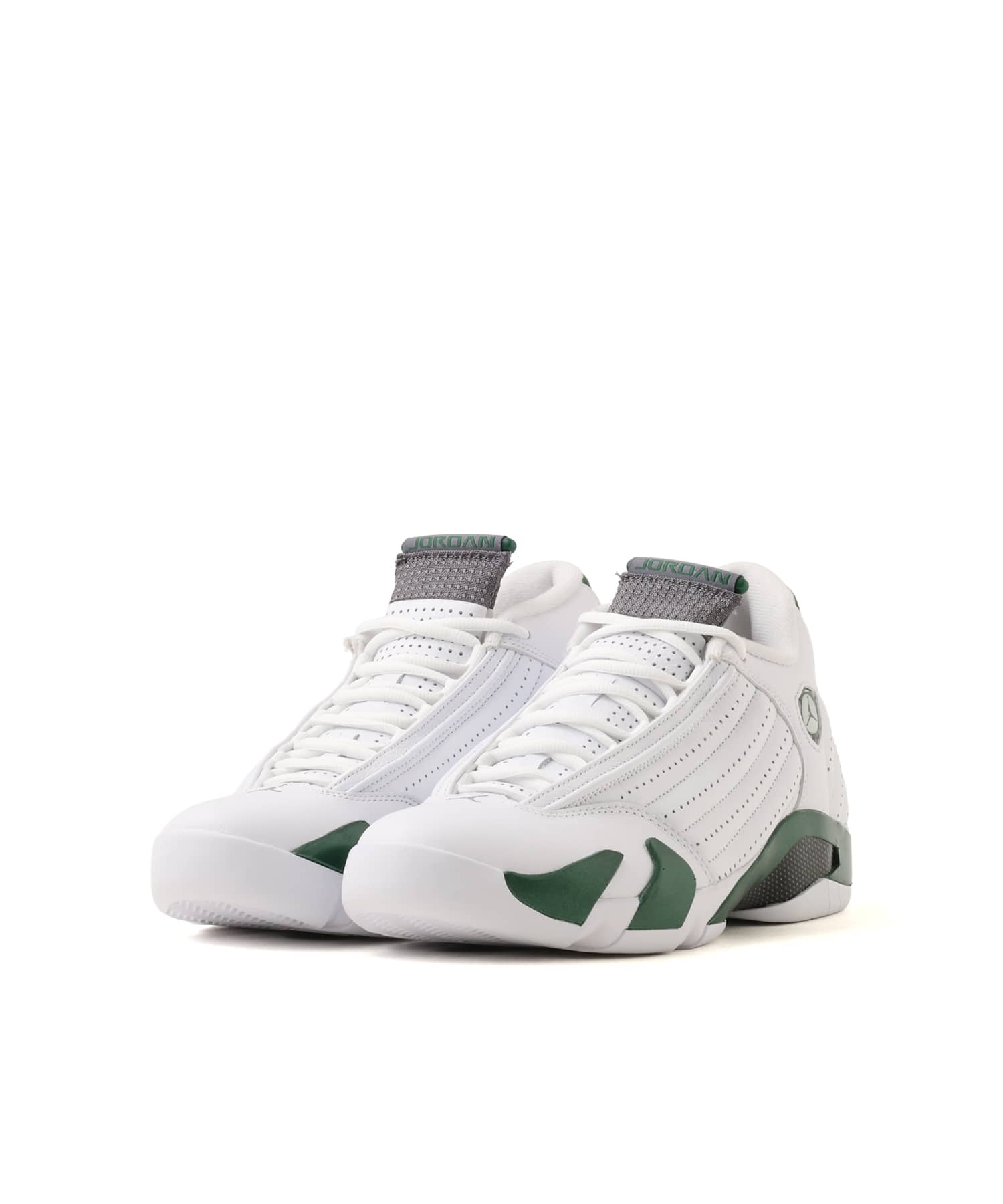 JORDAN BRAND AIR JORDAN 14 RETRO GORGE GREEN/LT GRAPHITE-WHITE-LT GRAPHITEの画像