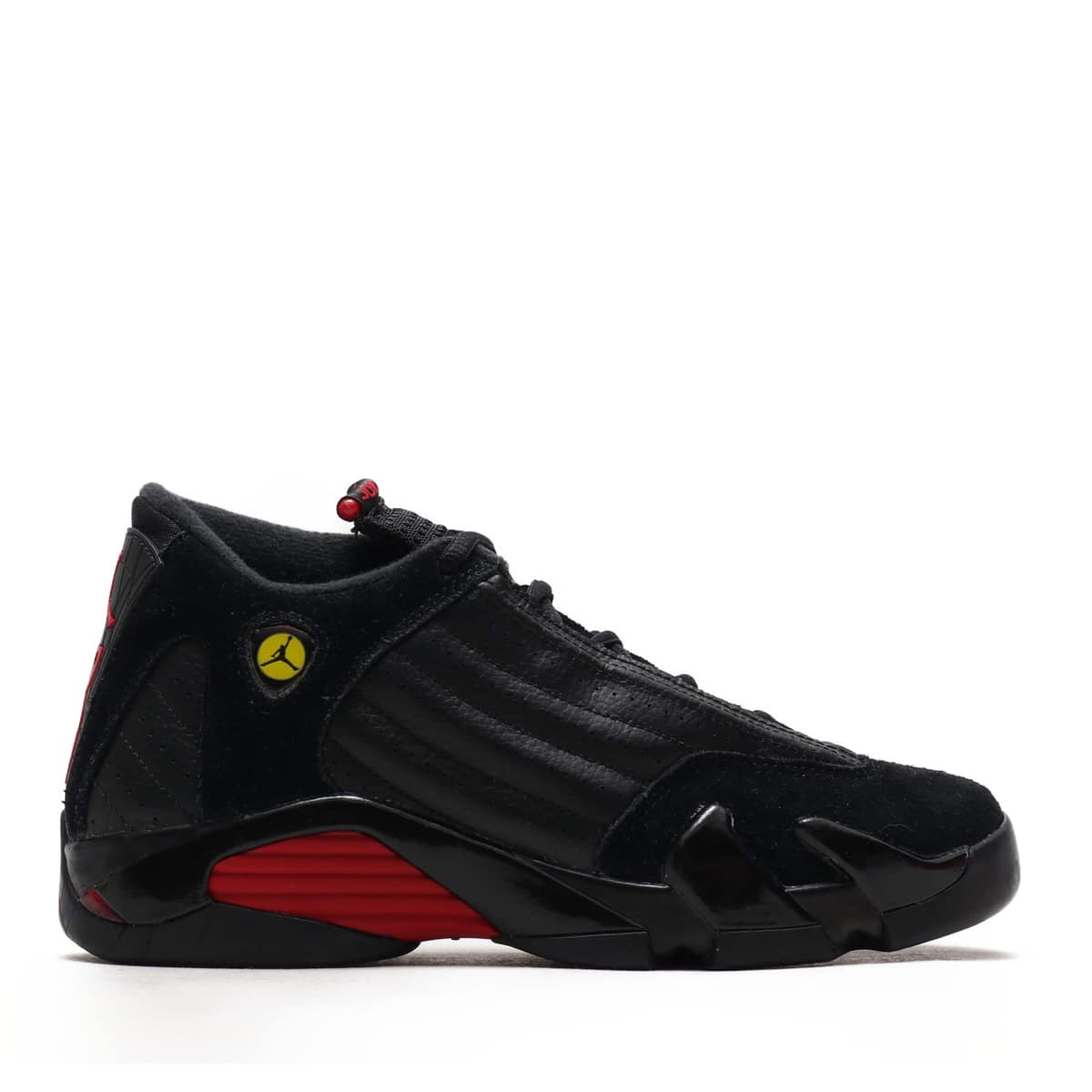 JORDAN BRAND AIR JORDAN 14 RETRO BG  BLACK/VARSITY RED-BLACKの画像