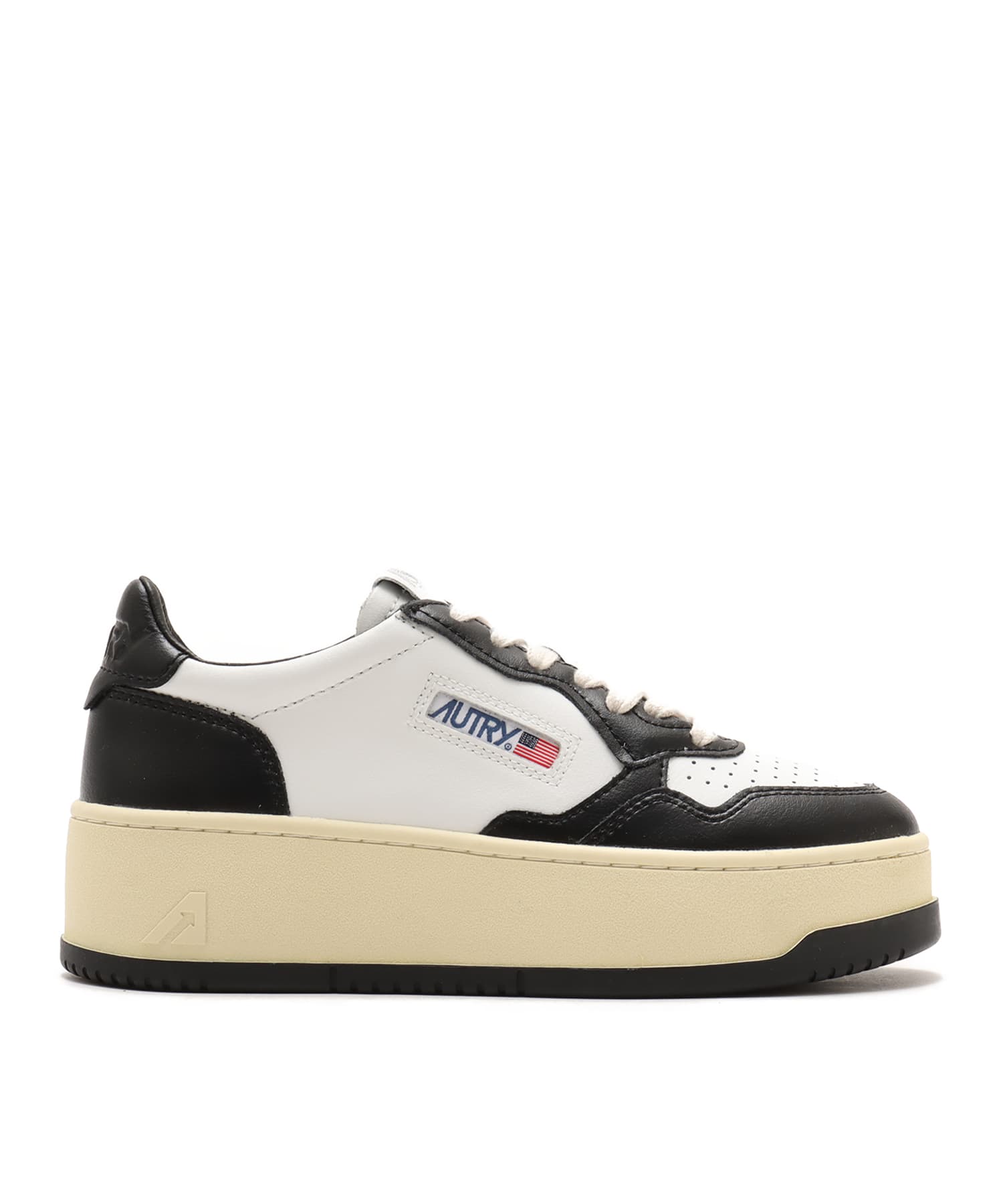 AUTRY PLATFORM LOW BLACKの画像